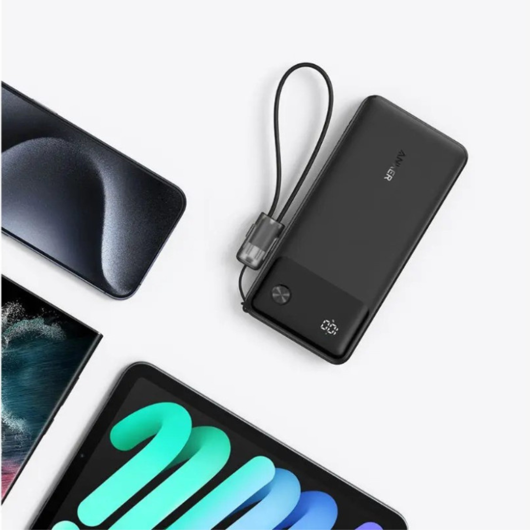 Anker Power Bank - 10000mAh 22.5W Pocket Sized Power Boost