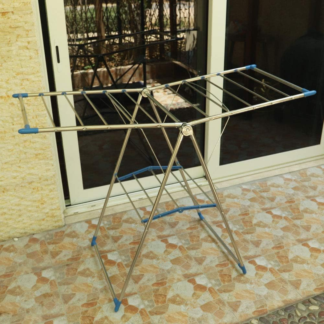 Full Body Stainless Steel Heavy Duty Clothes Airer Drying Rack