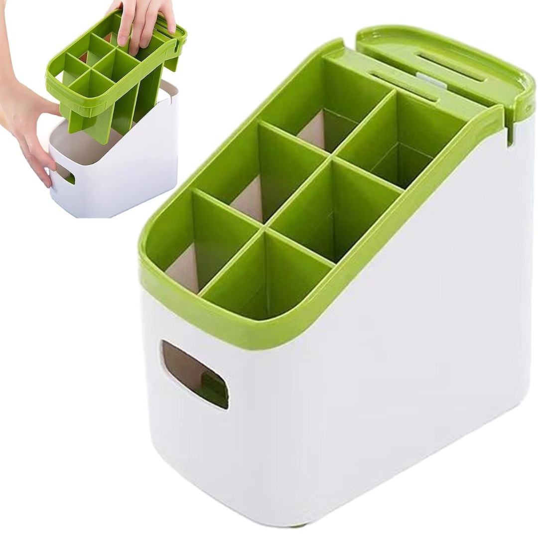 Utensil & Cutlery Holder Drying Organizer Rack