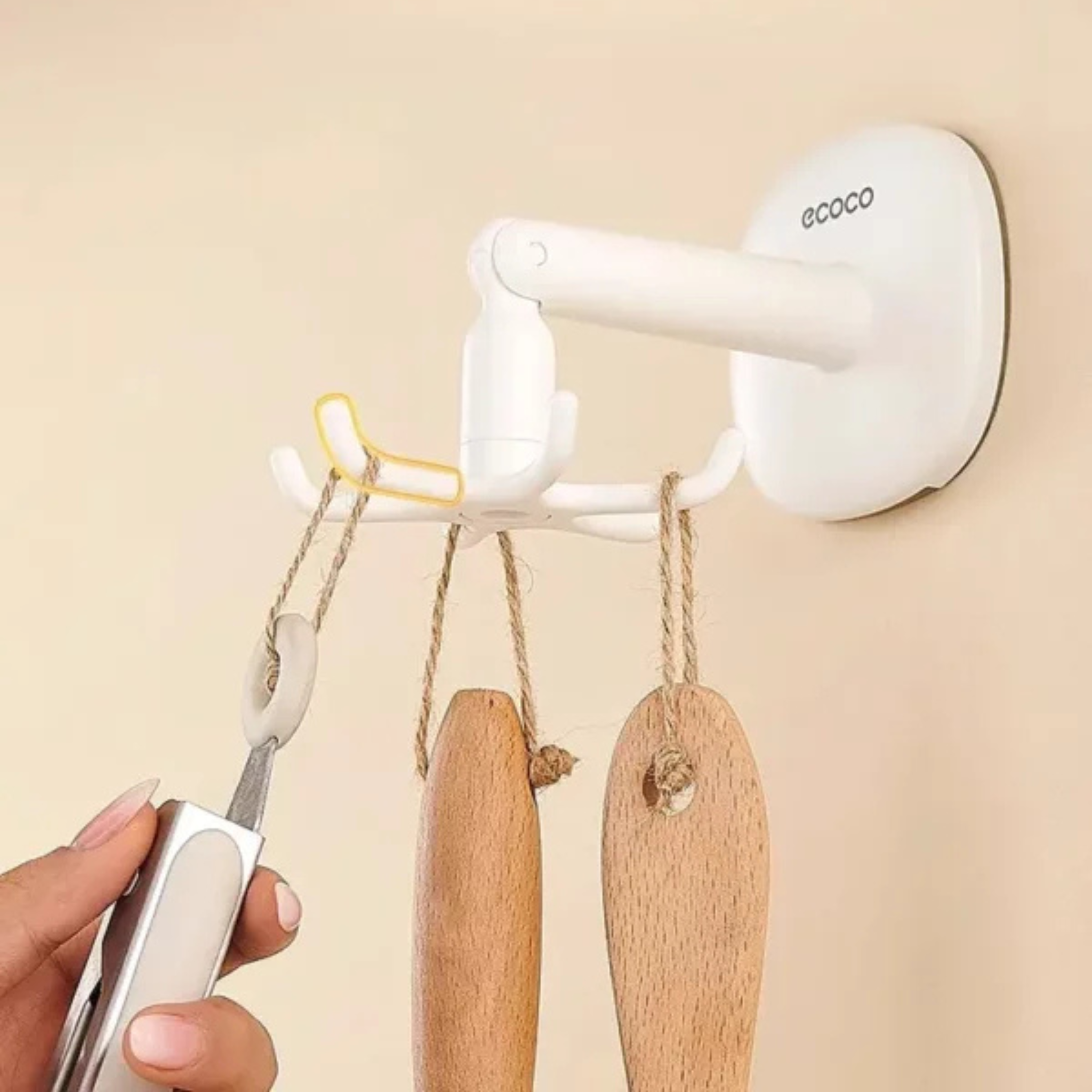 Ecoco Multipurpose Rotating Hexagonal Hook