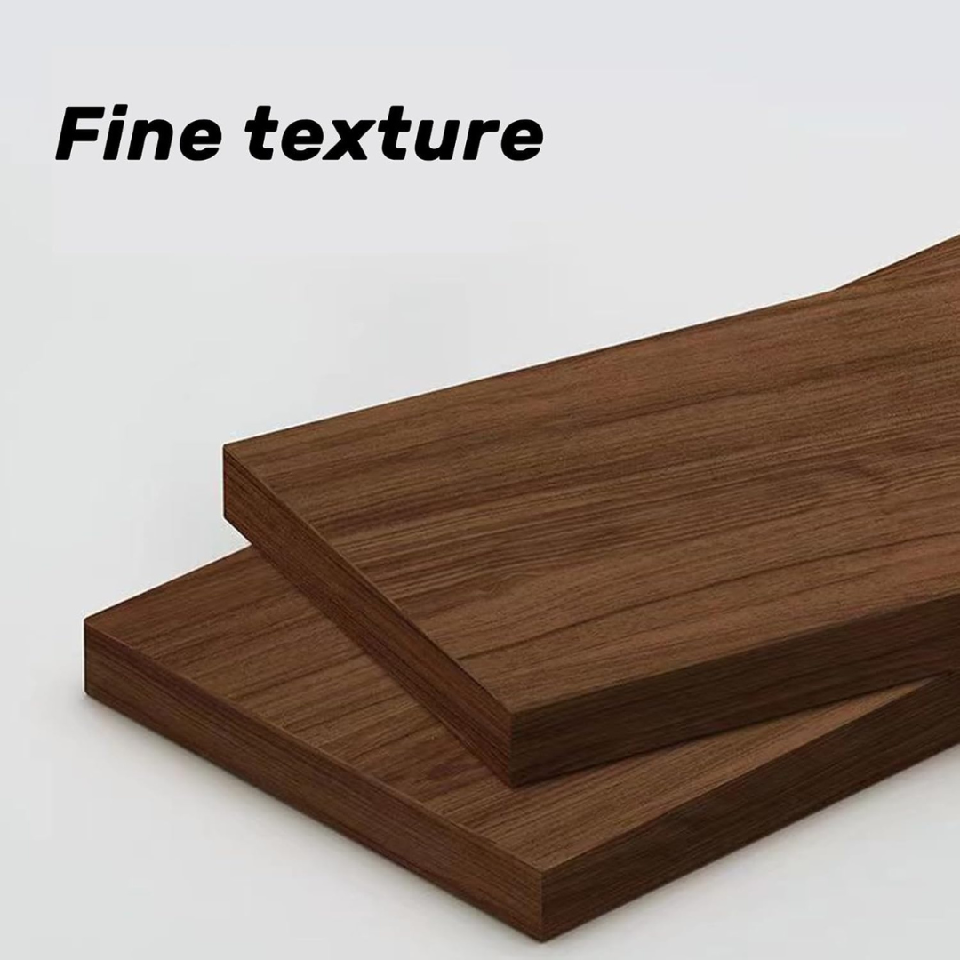 C Shaped Wooden Coffee Side Table for Living Room