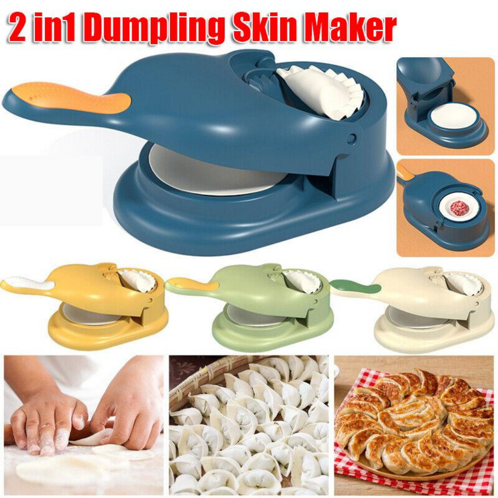 2in1 Easy Quick Press Dumpling Skin Maker Mold