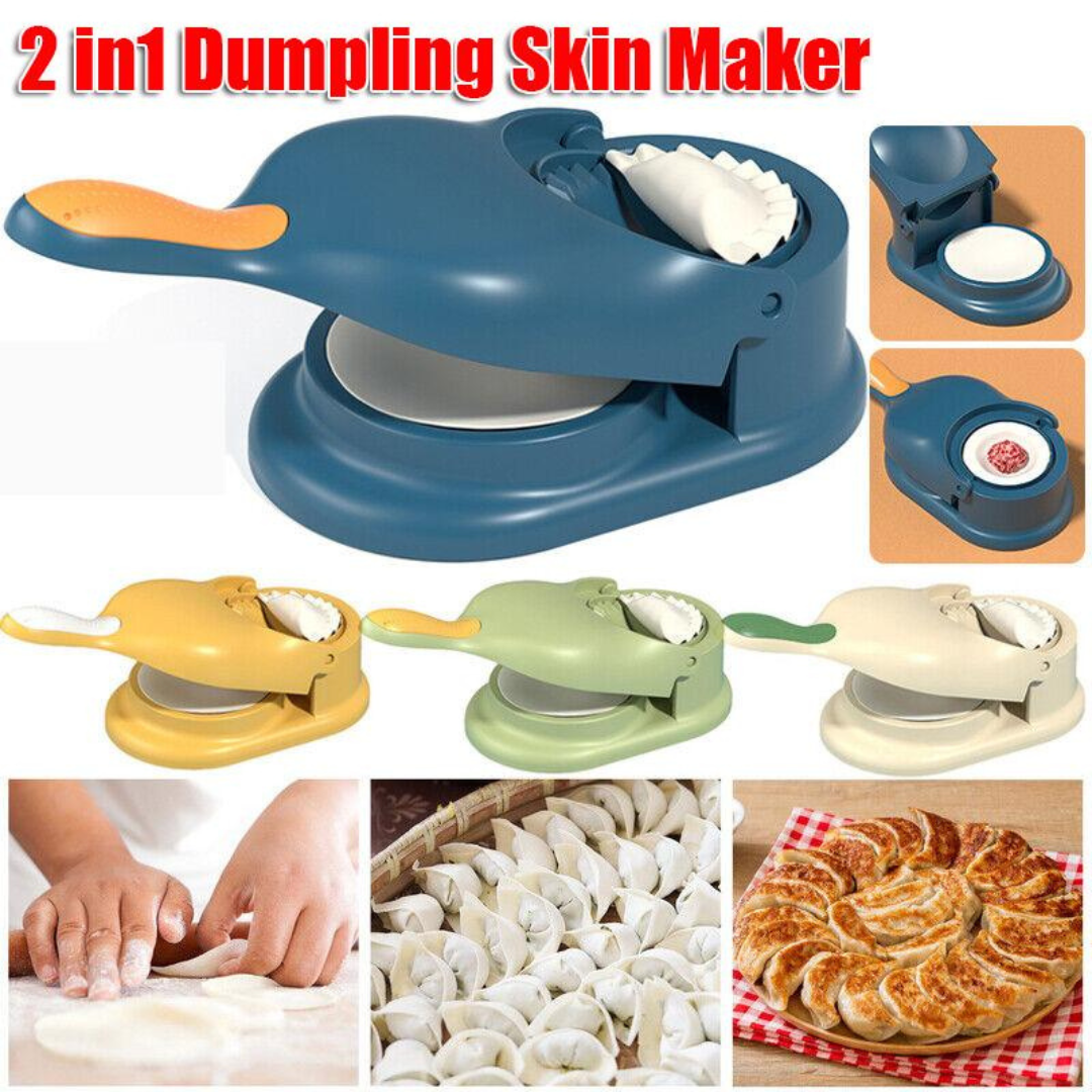 2in1 Easy Quick Press Dumpling Skin Maker Mold