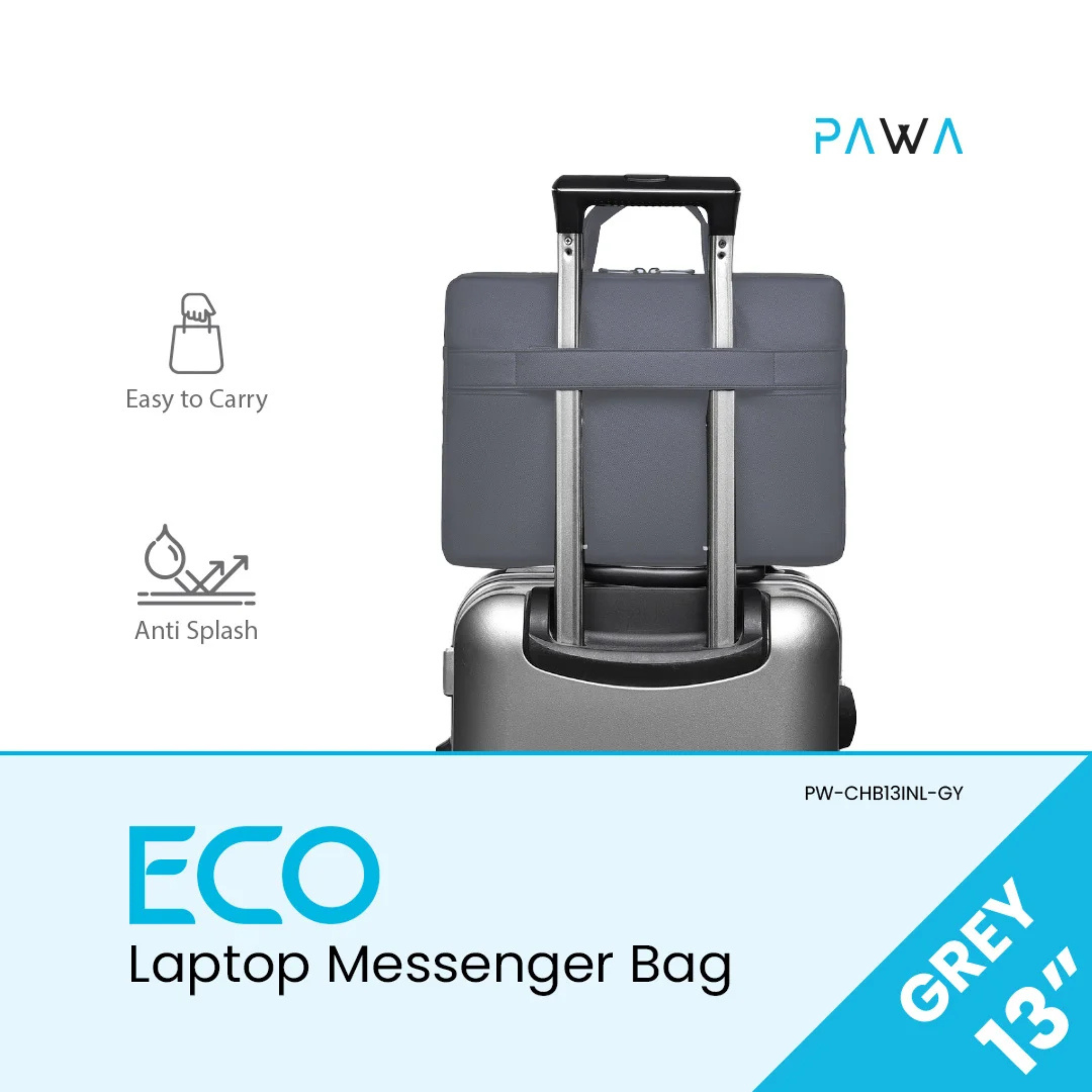 Pawa ECO Laptop Messenger Bag