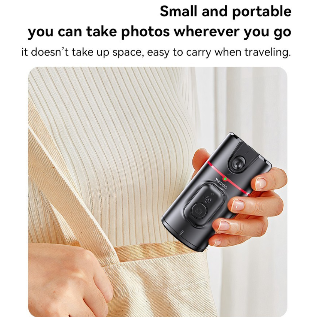 Yesido Mobile Phone Stabilizer Tripod - 360° Wireless Auto Face Tracking Al Cloud Eye Stabilizer