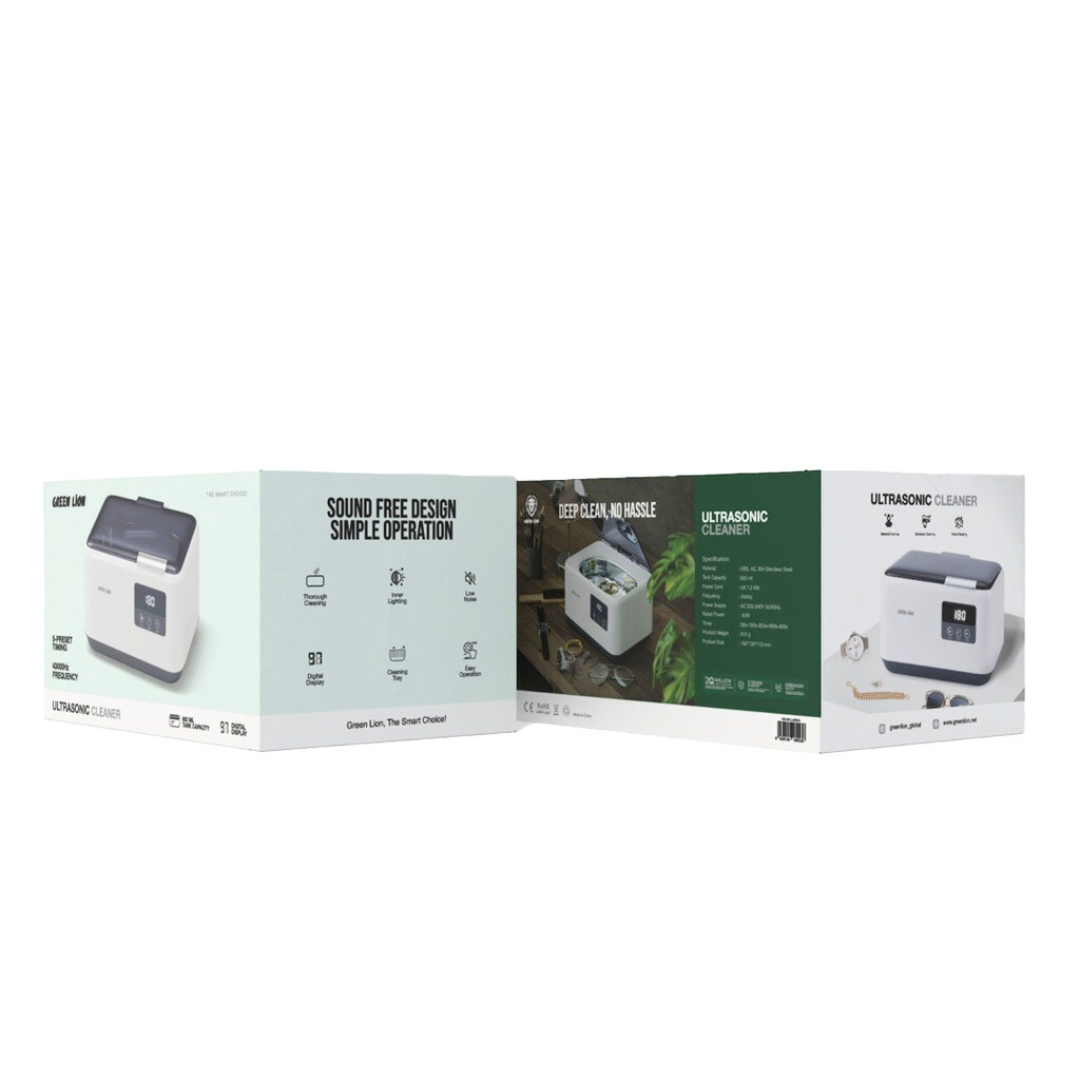 Green Lion Ultrasonic Cleaner for Watches, Jewelry, Eyeglass