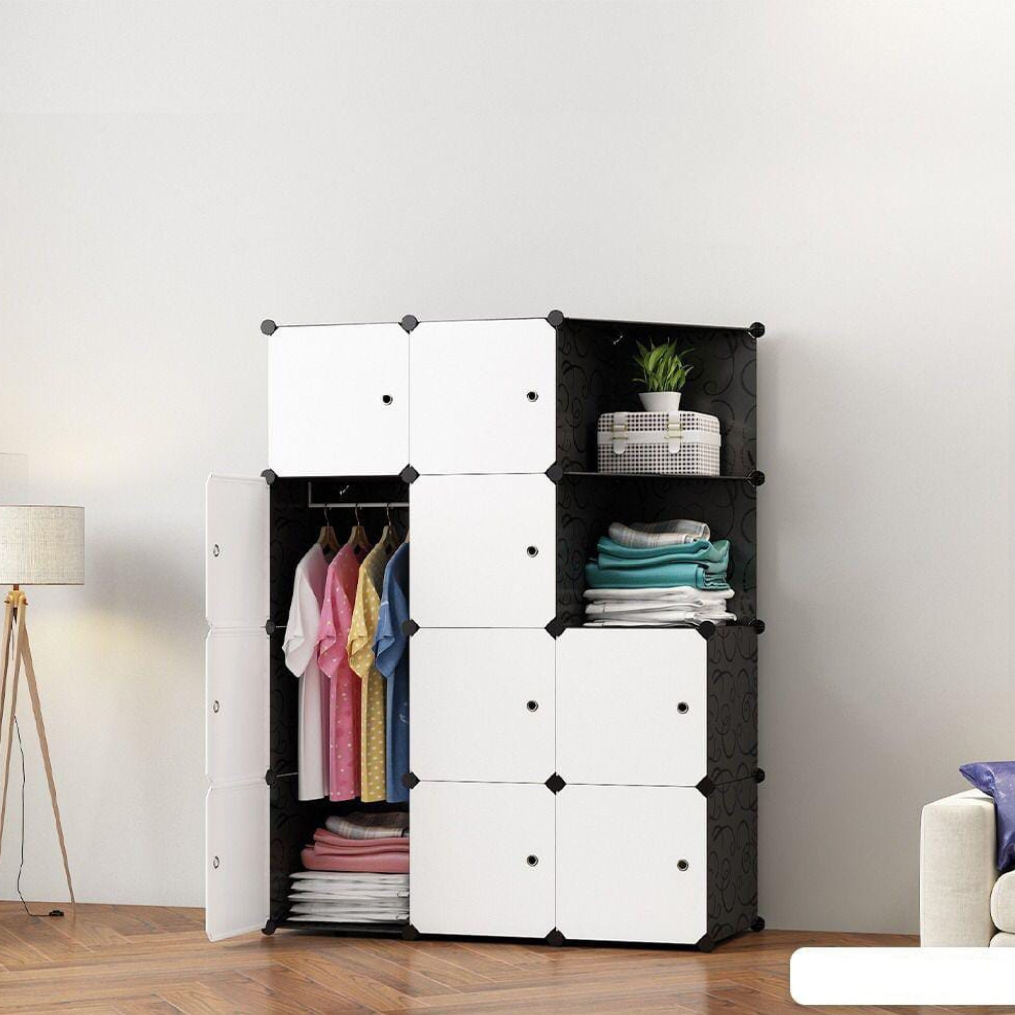 DIY Wardrobe Storage Cabinet