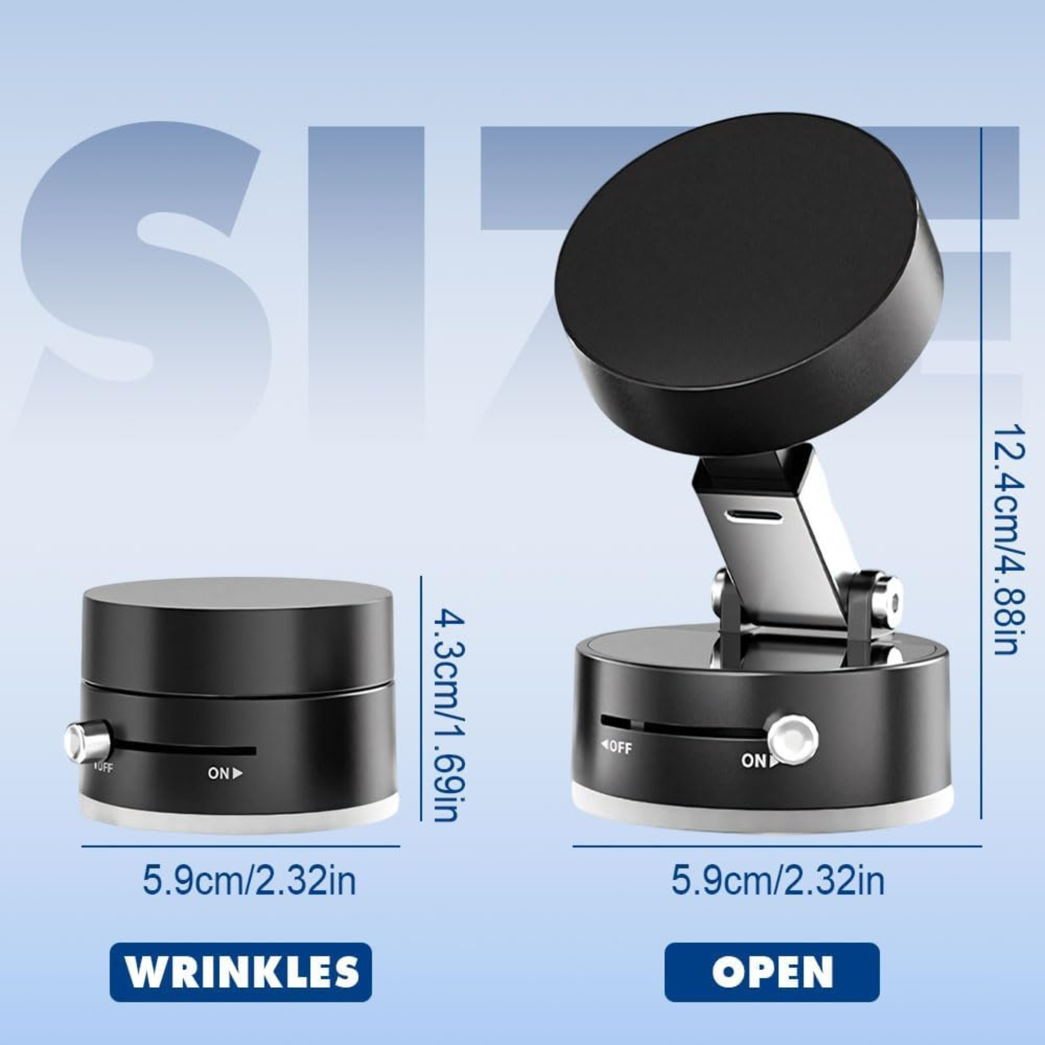 Vacuum Suction Adsorption Magnetic Mobile Phone Holder