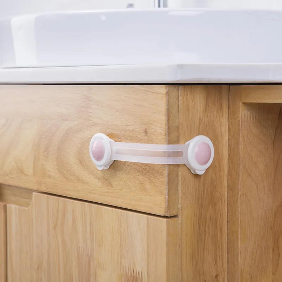 Child Safety Lock, Drawer Cabinet Locking (2 Pcs/Packet)
