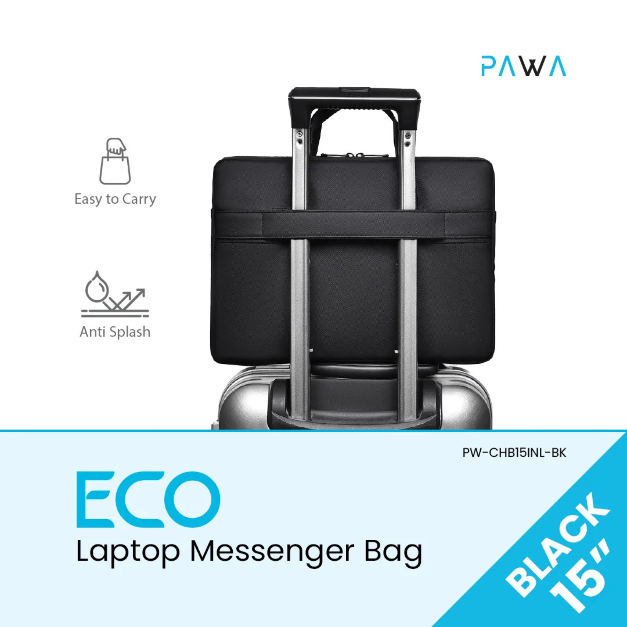 Pawa ECO Laptop Messenger Bag