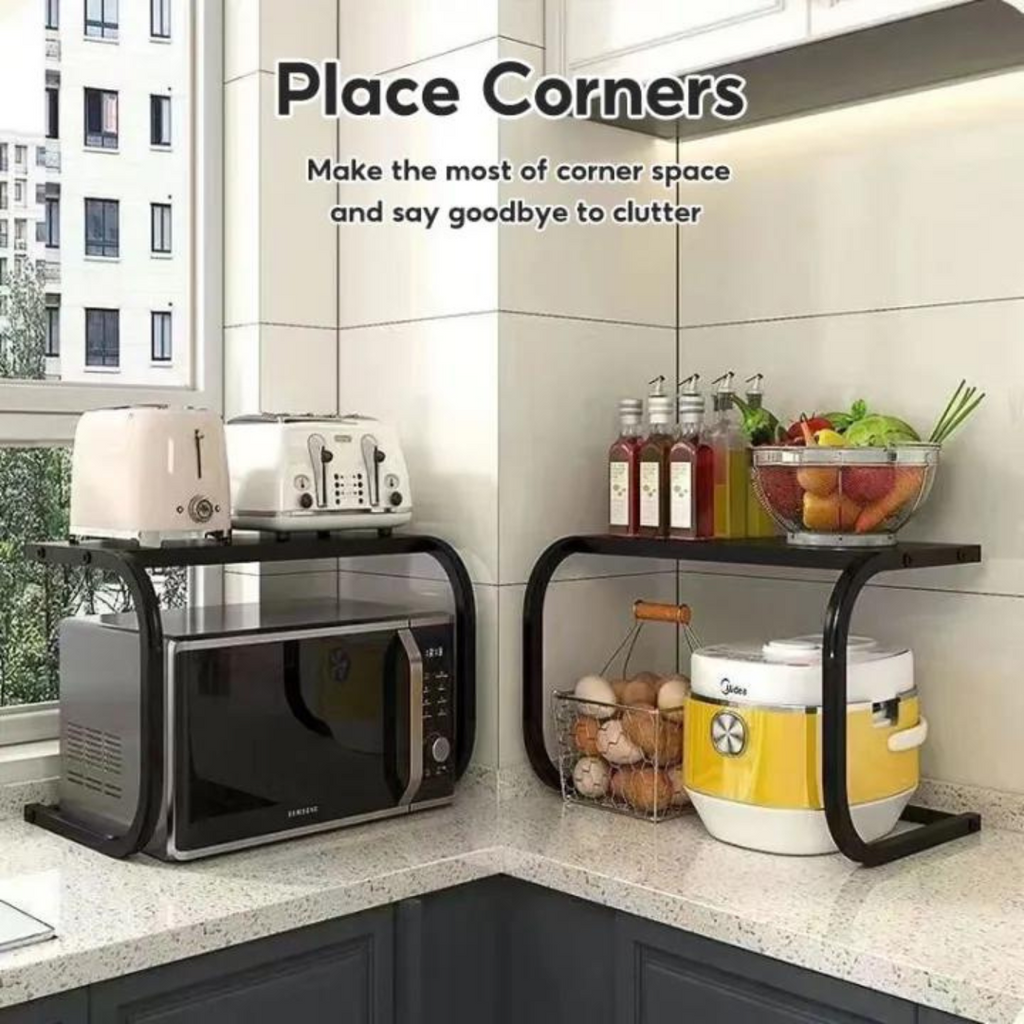 C Shaped Microwave Oven Rack
