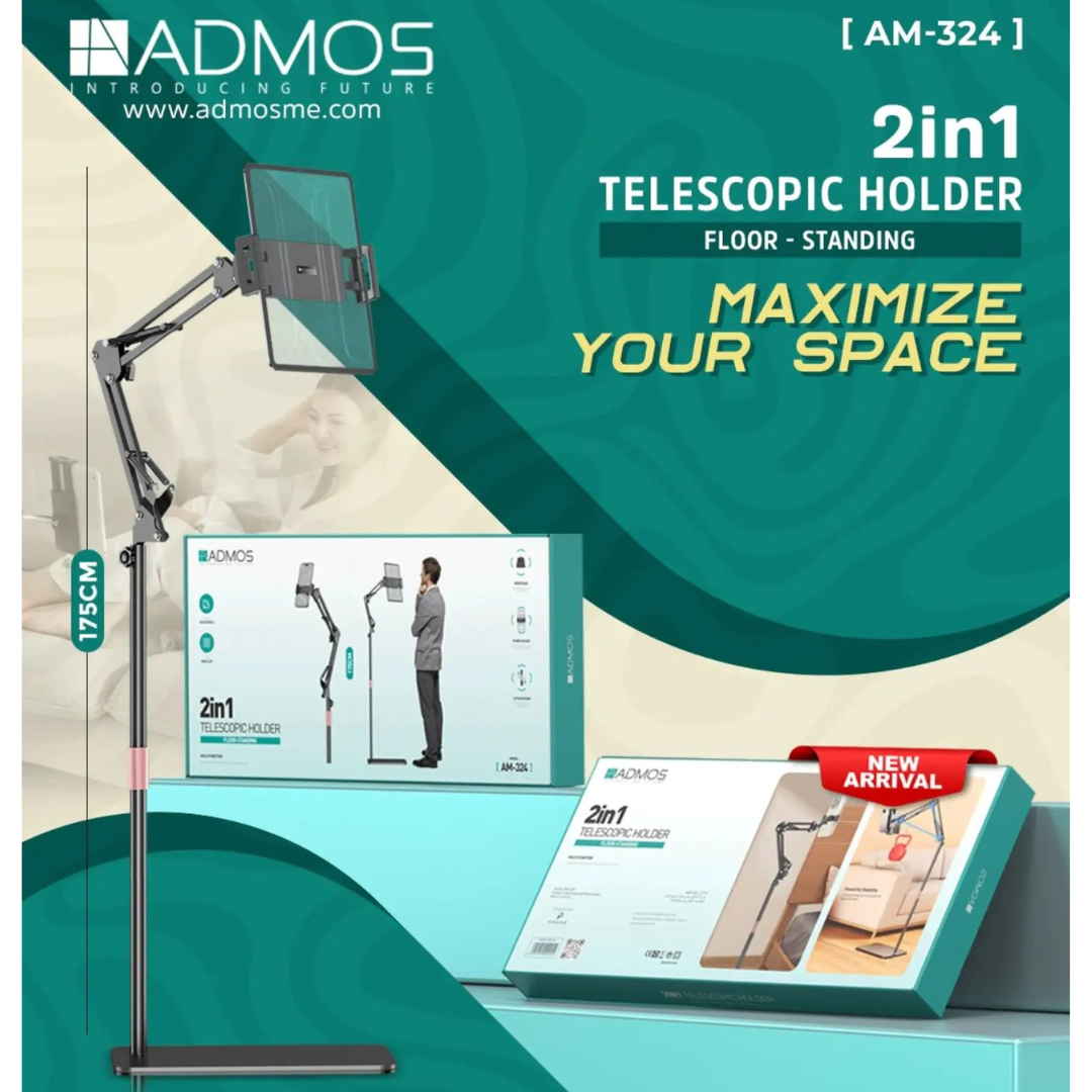 ADMOS Flexible Tablet Floor Stand AM-324