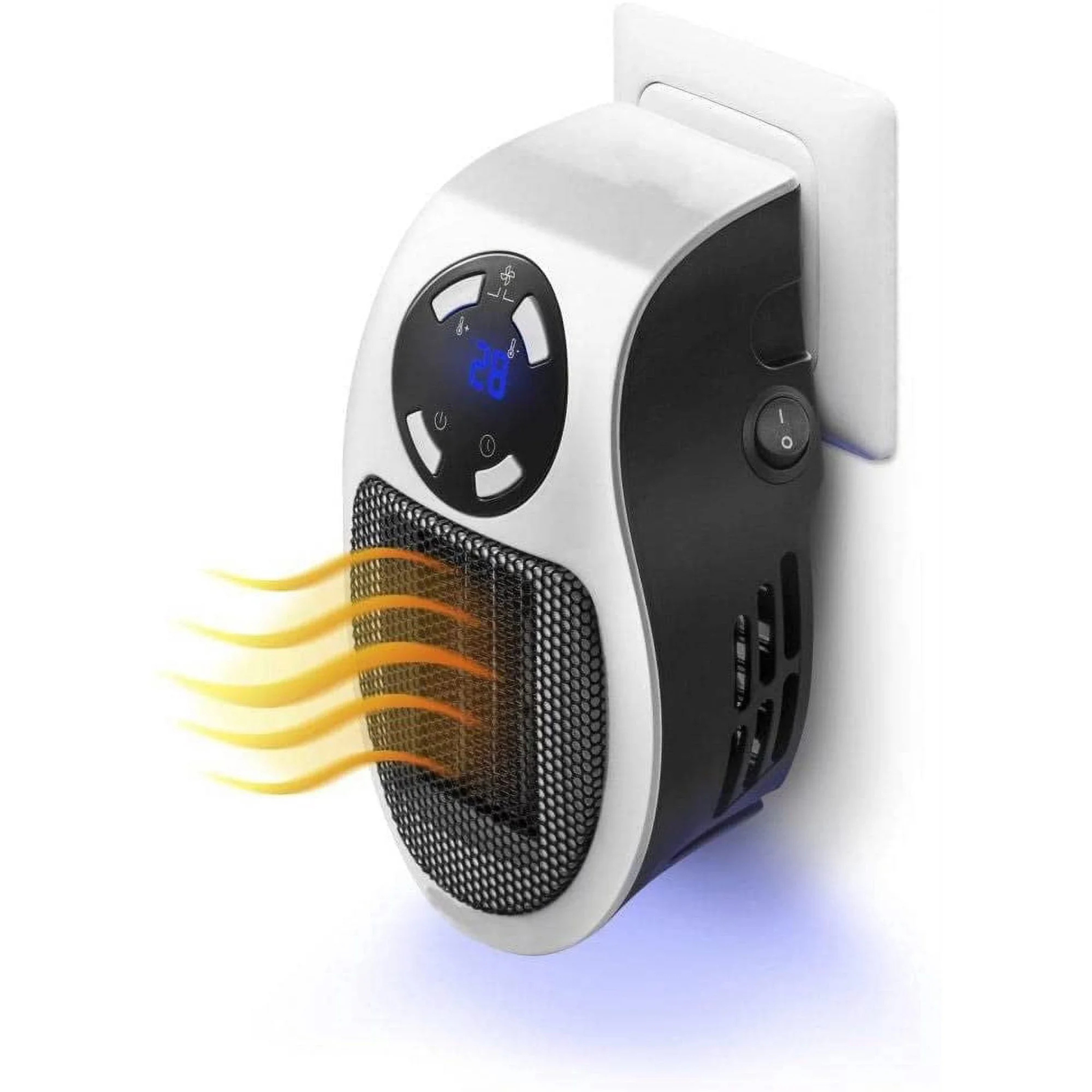 500W Portable Electric Mini Heater with Timer & Over Heating Protection