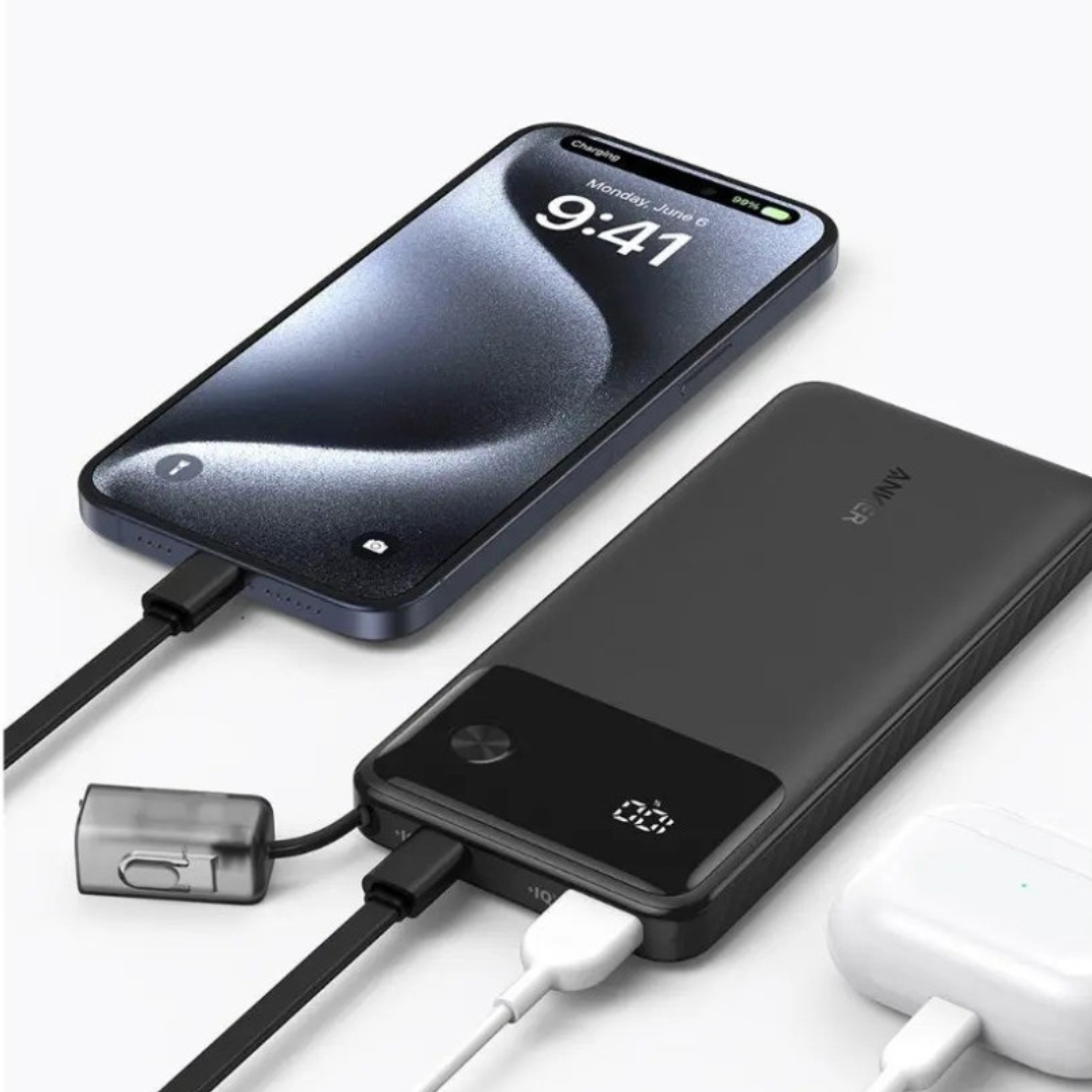 Anker Power Bank - 10000mAh 22.5W Pocket Sized Power Boost