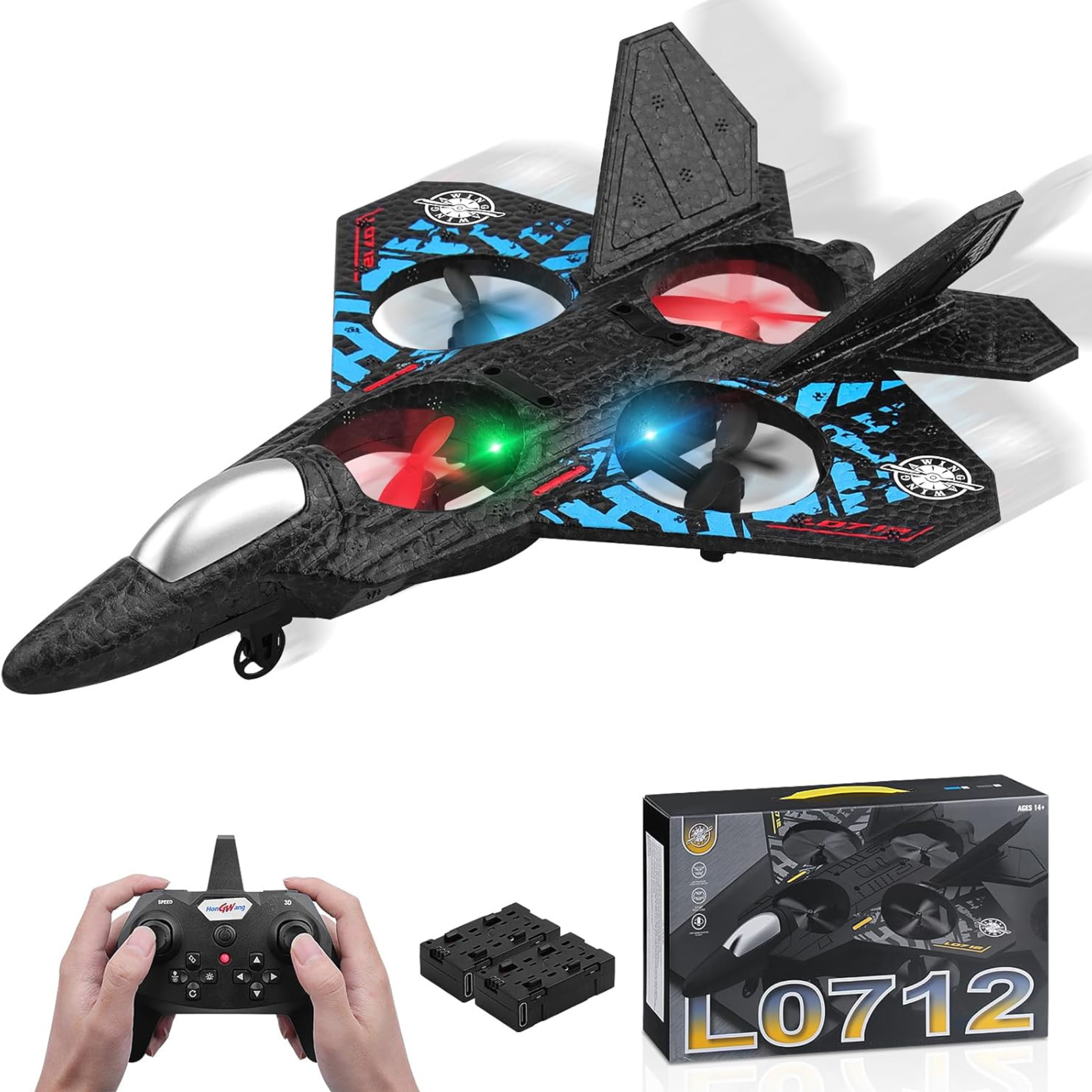 L0712 Remote Control 2.4GHz RC Fighter Plane Jet