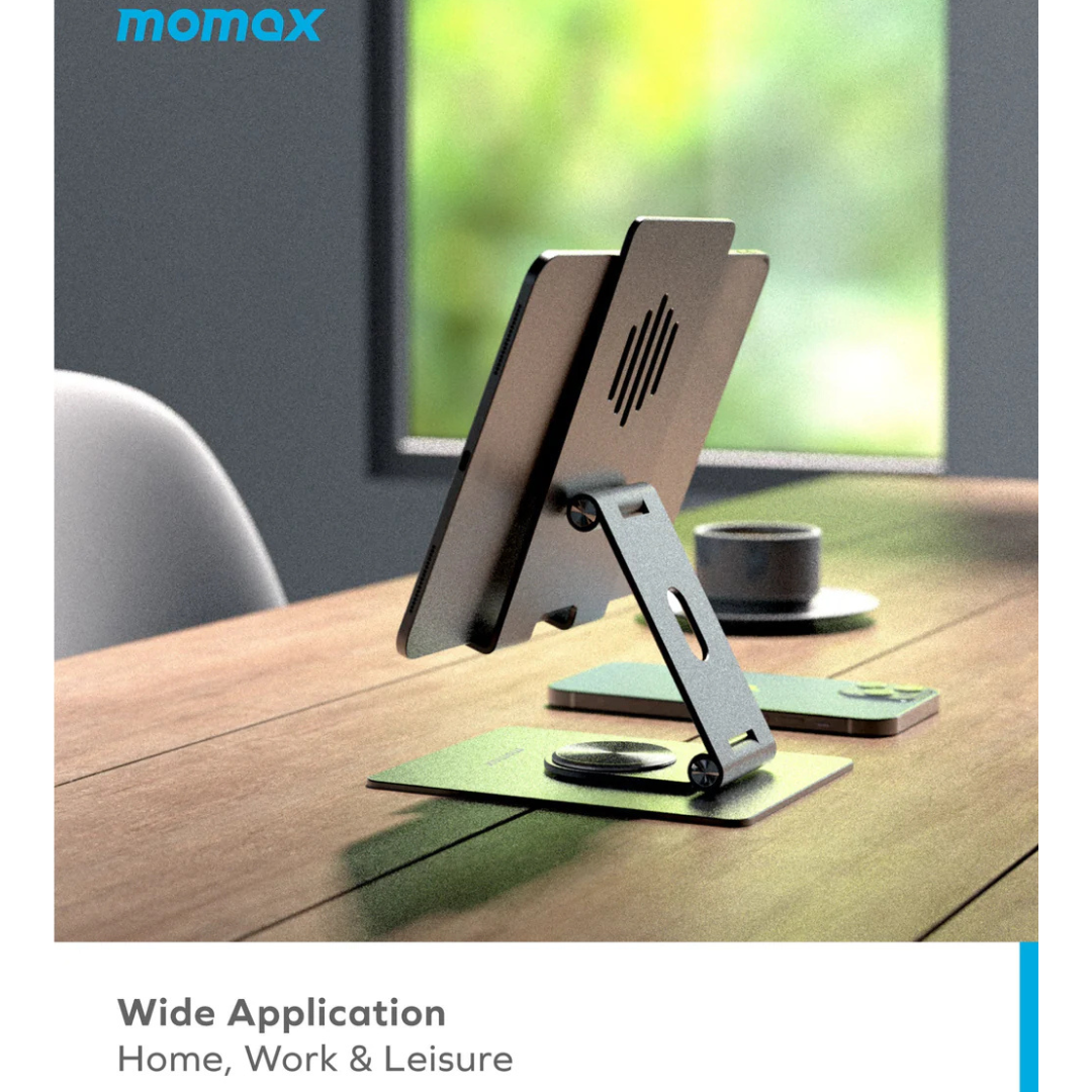 Momax Fold Stand KH5 - Universal Phone and Tablet Rotating Stand