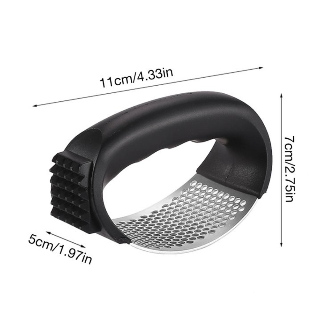 Handheld Easy Garlic Press with Comfortable Grip