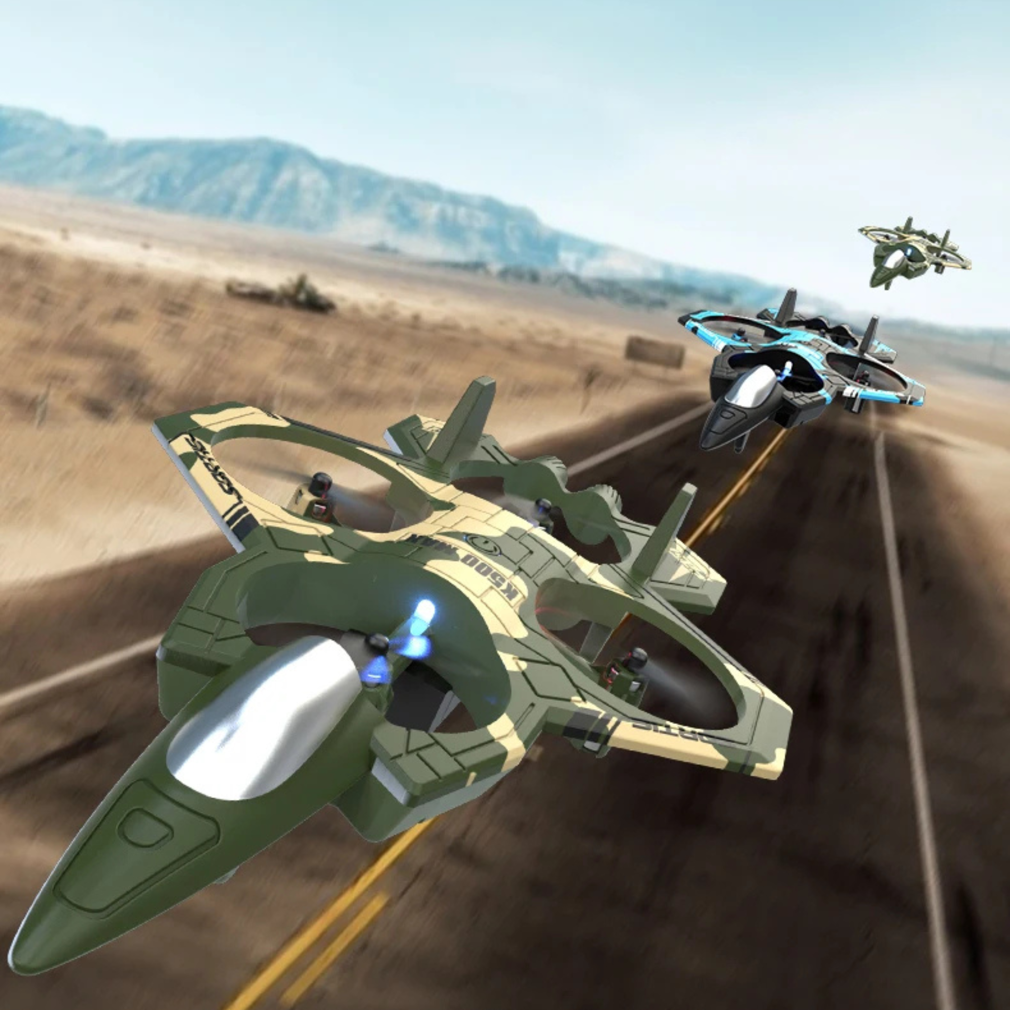 K500 Max Drone RC Jet Plane