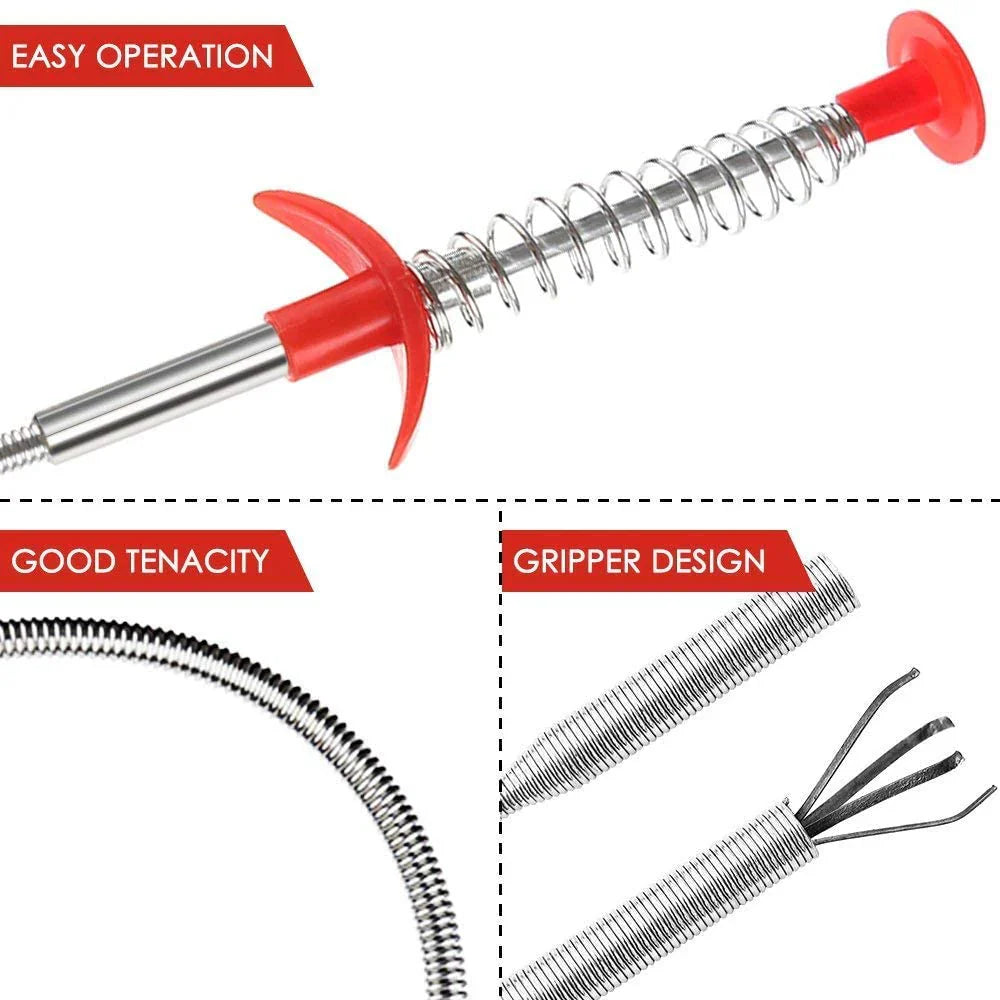 Multifunctional Drain Cleaning Claw, Hair Clog Remover Tool