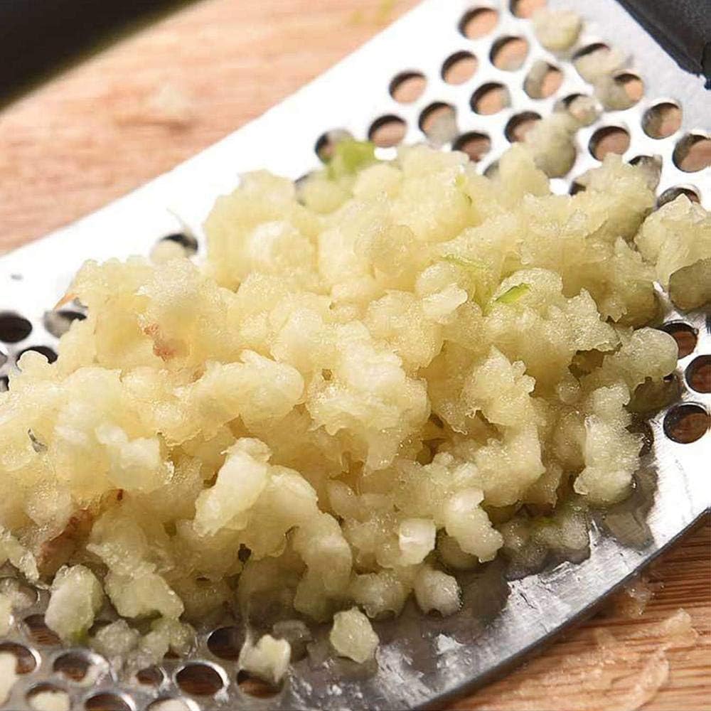 Handheld Easy Garlic Press with Comfortable Grip