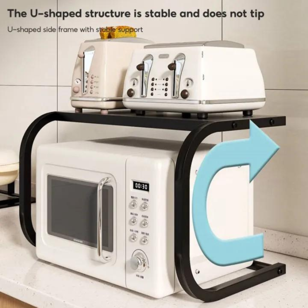 C Shaped Microwave Oven Rack