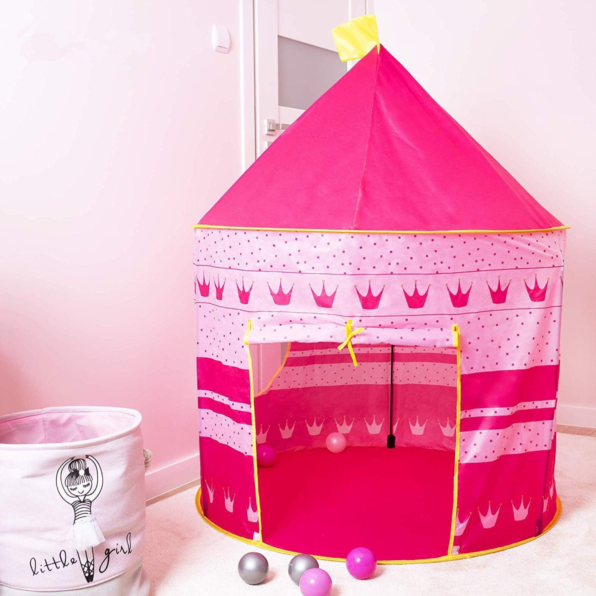 Kids Folding Pop Up Play House, Unisex Children's Play Tent