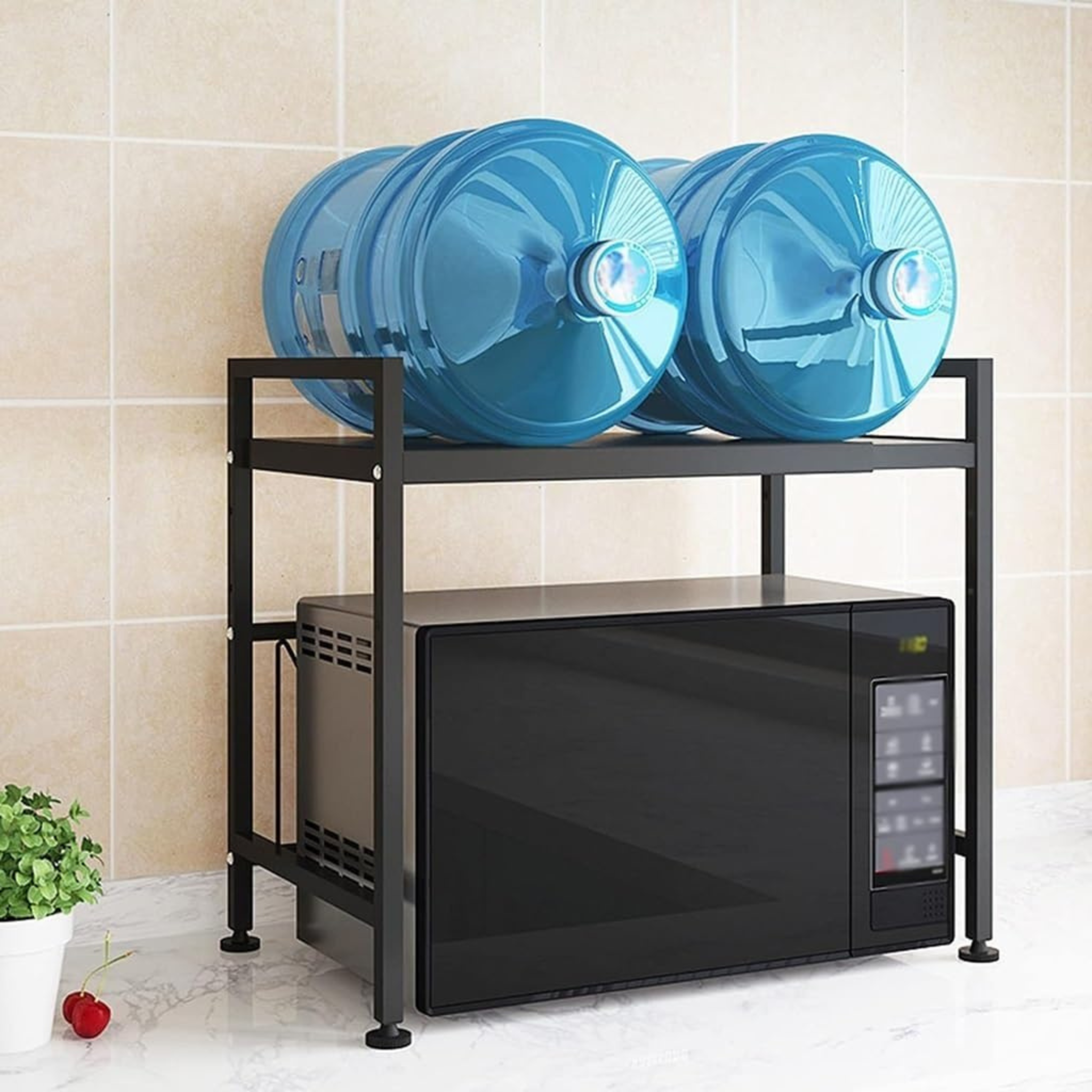 Adjustable Metal Microwave Oven Stand