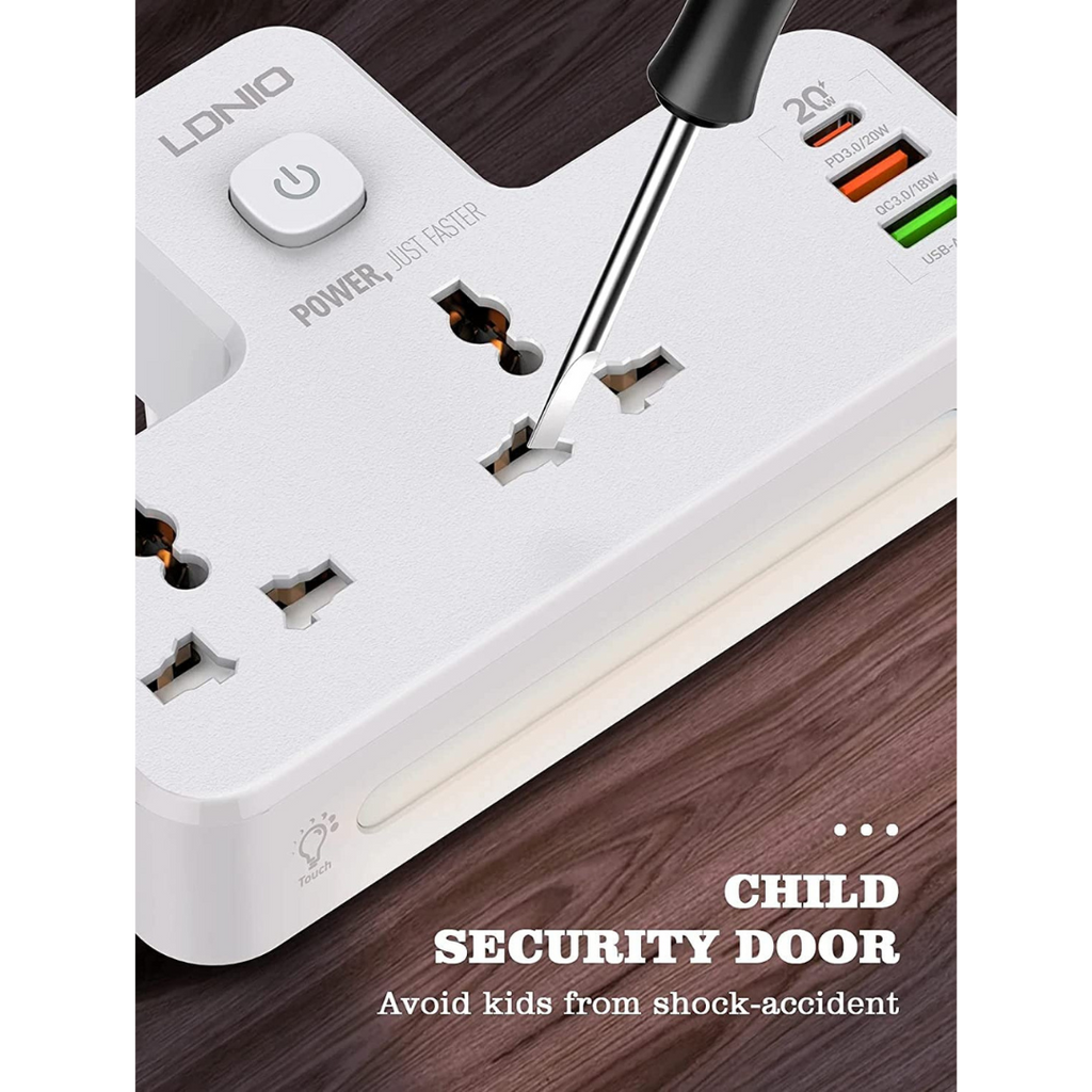 LDNIO SC2311 - Fast Charging Power Socket Strip