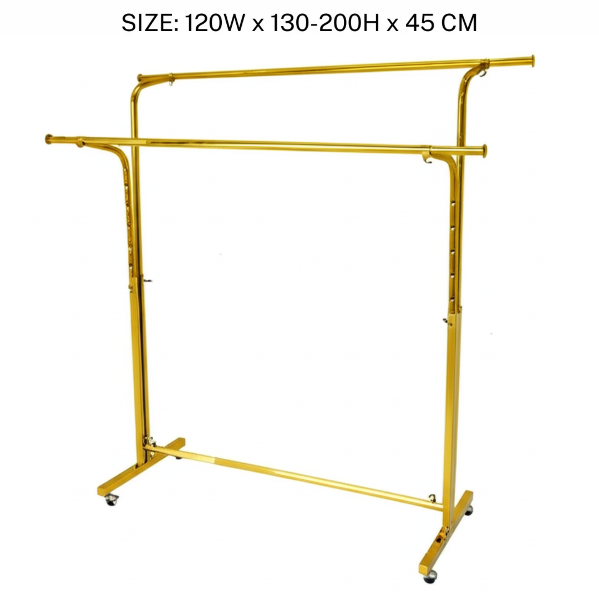 Heavy Duty Garment Display Racks for Shops & Boutique - Chrome Plated Clothes Hanging Rack
