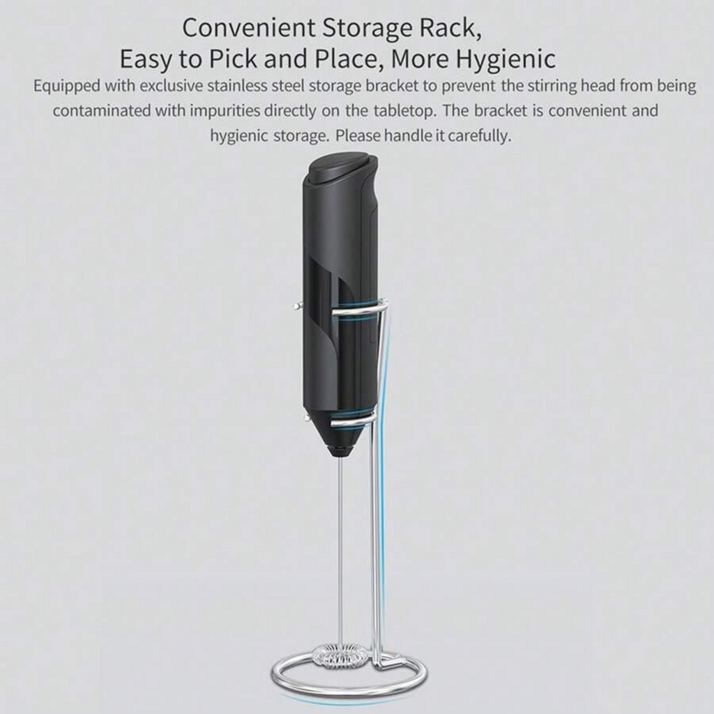 Electric Milk Frother - Handheld Automatic Coffee Stirrer