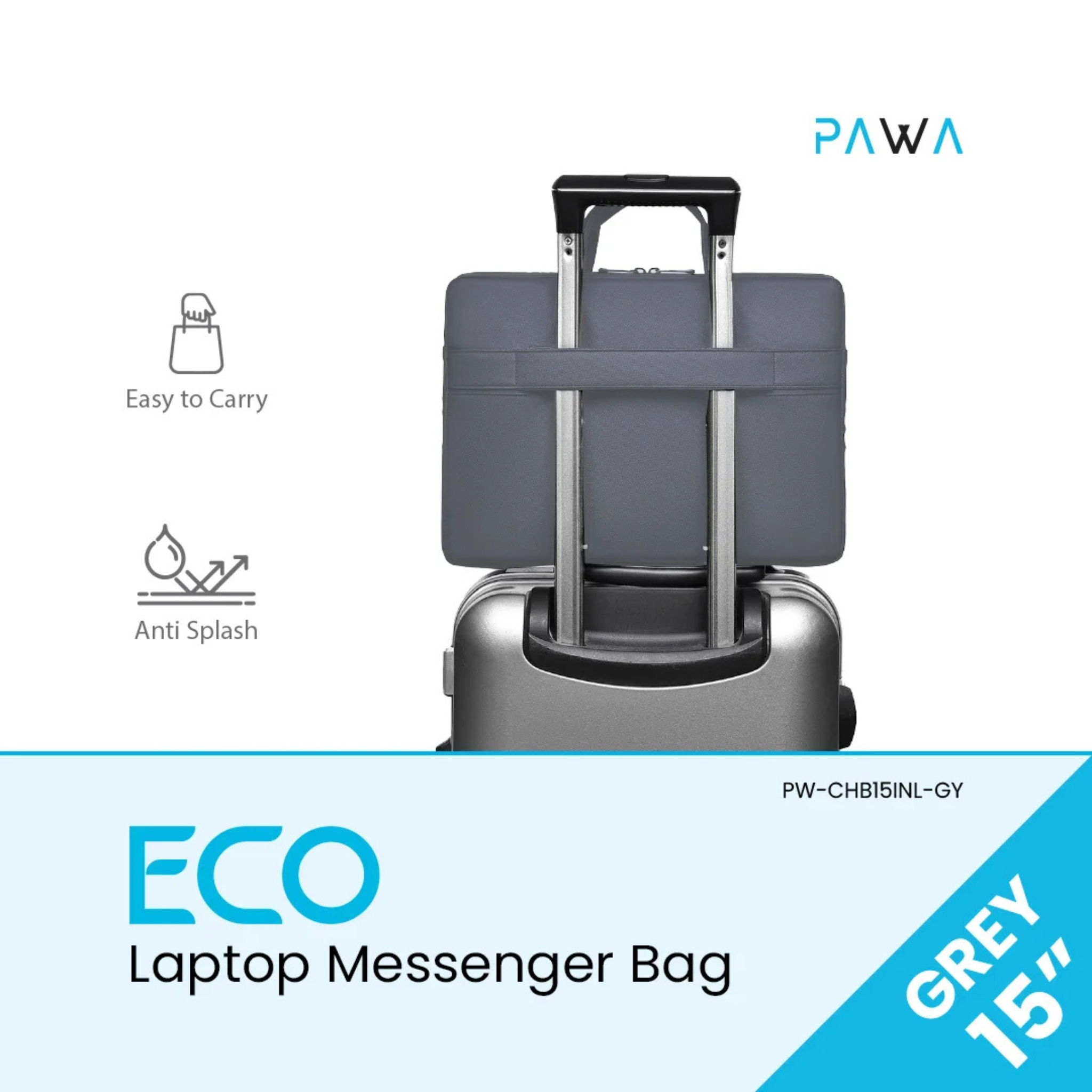 Pawa ECO Laptop Messenger Bag