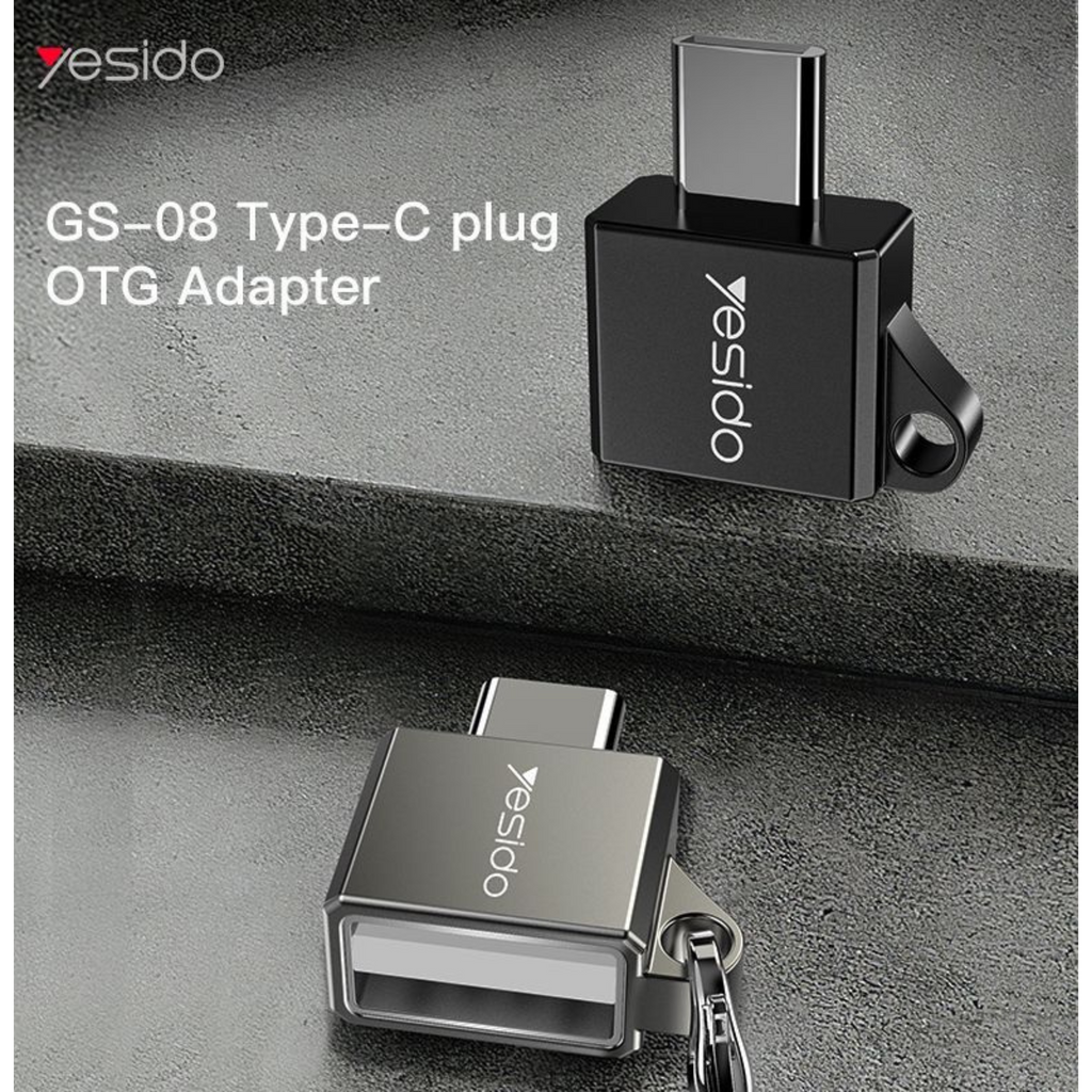 Yesido GS08 USB A to USB C OTG Converter Adapter
