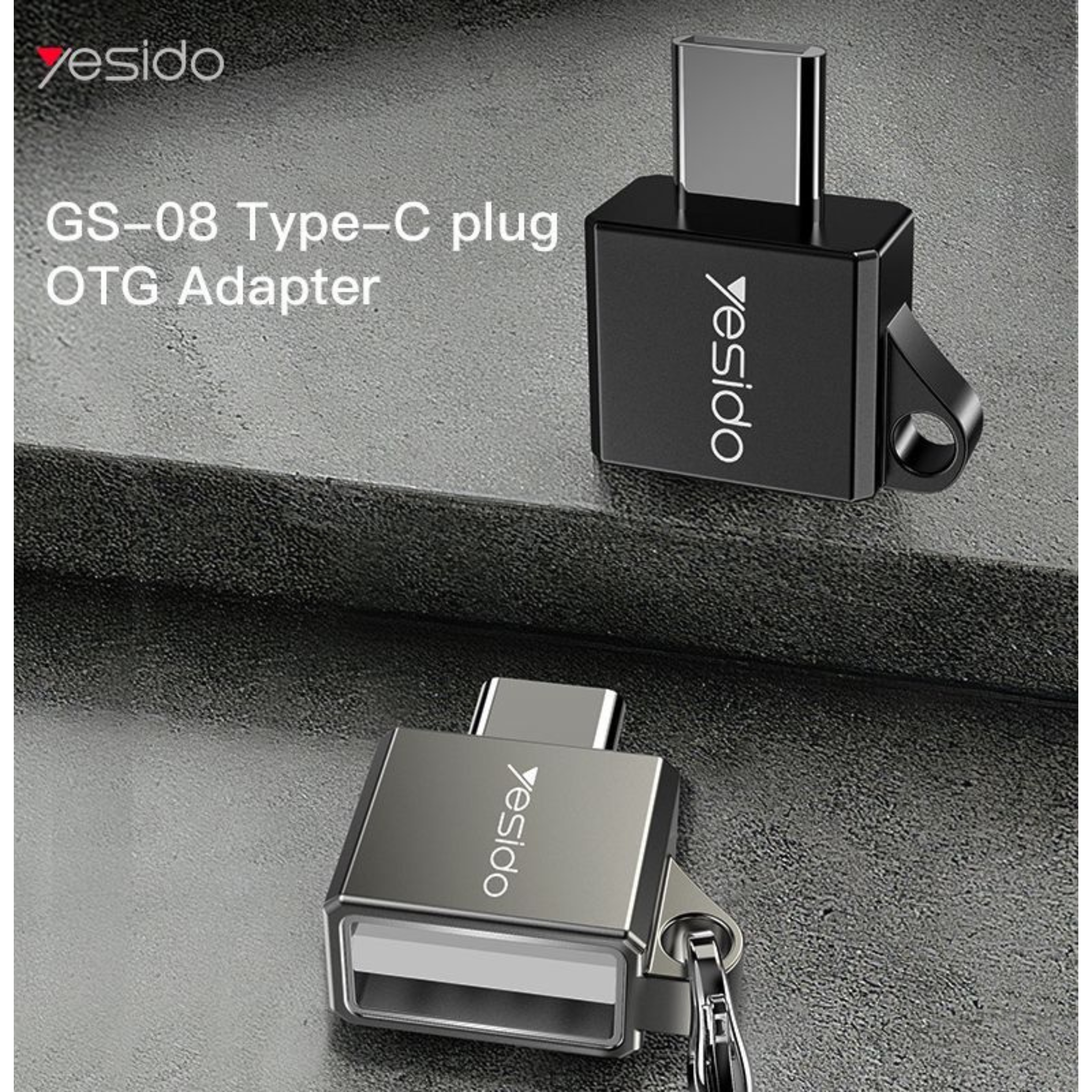 Yesido GS08 USB A to USB C OTG Converter Adapter