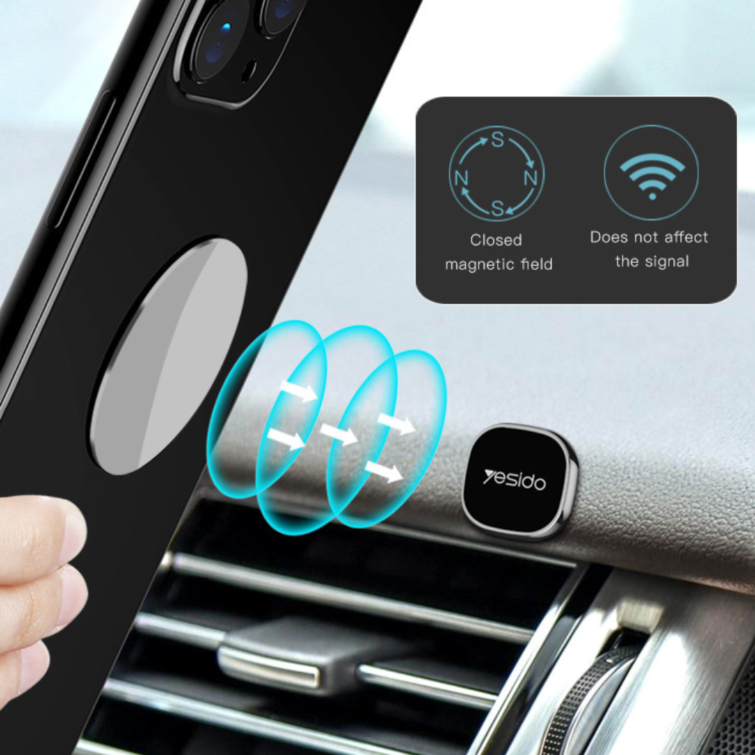 Magnetic Car Dash Super Mini Mobile Phone Holder - Yesido C81