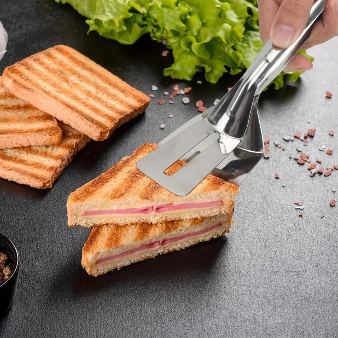 Stainless Steel Food Tong for Kitchen Cooking
