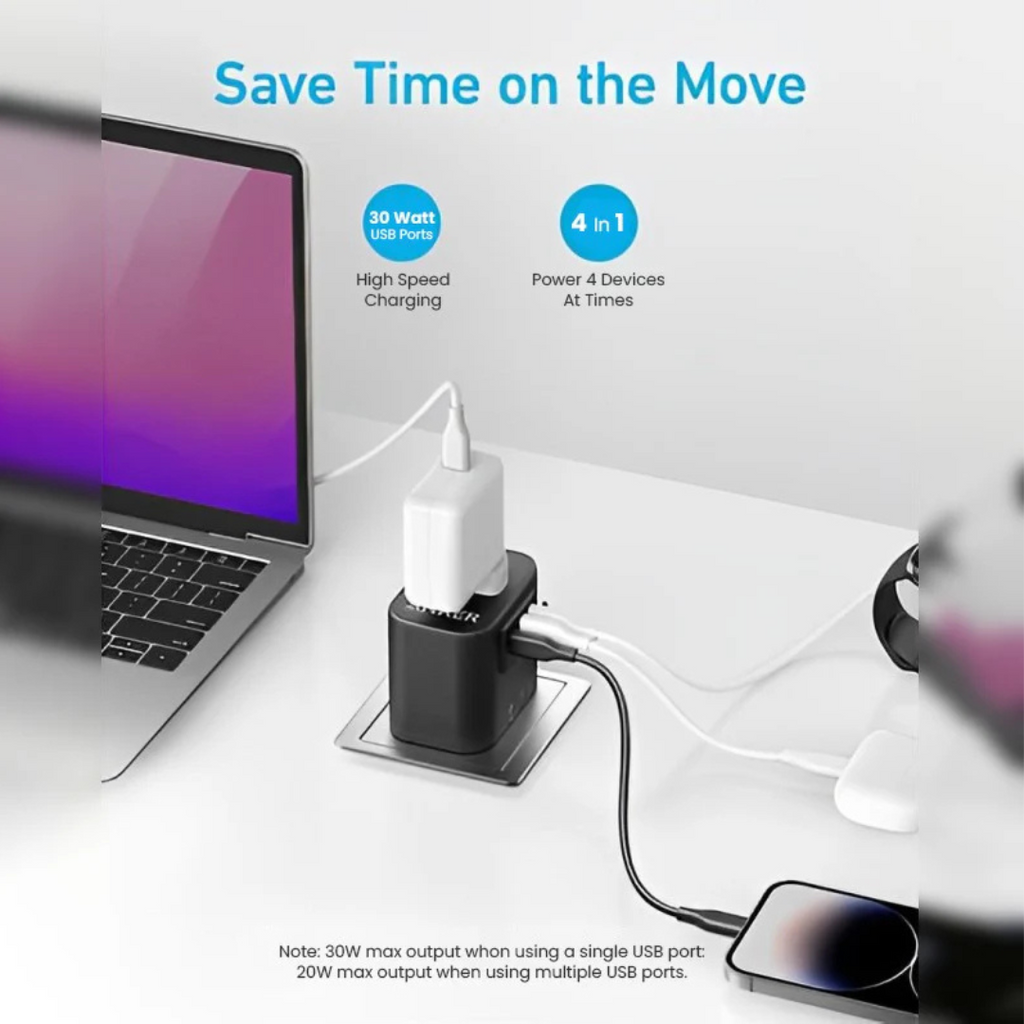 Anker 312 Outlet Extender All-in-one Universal Travel Adapter
