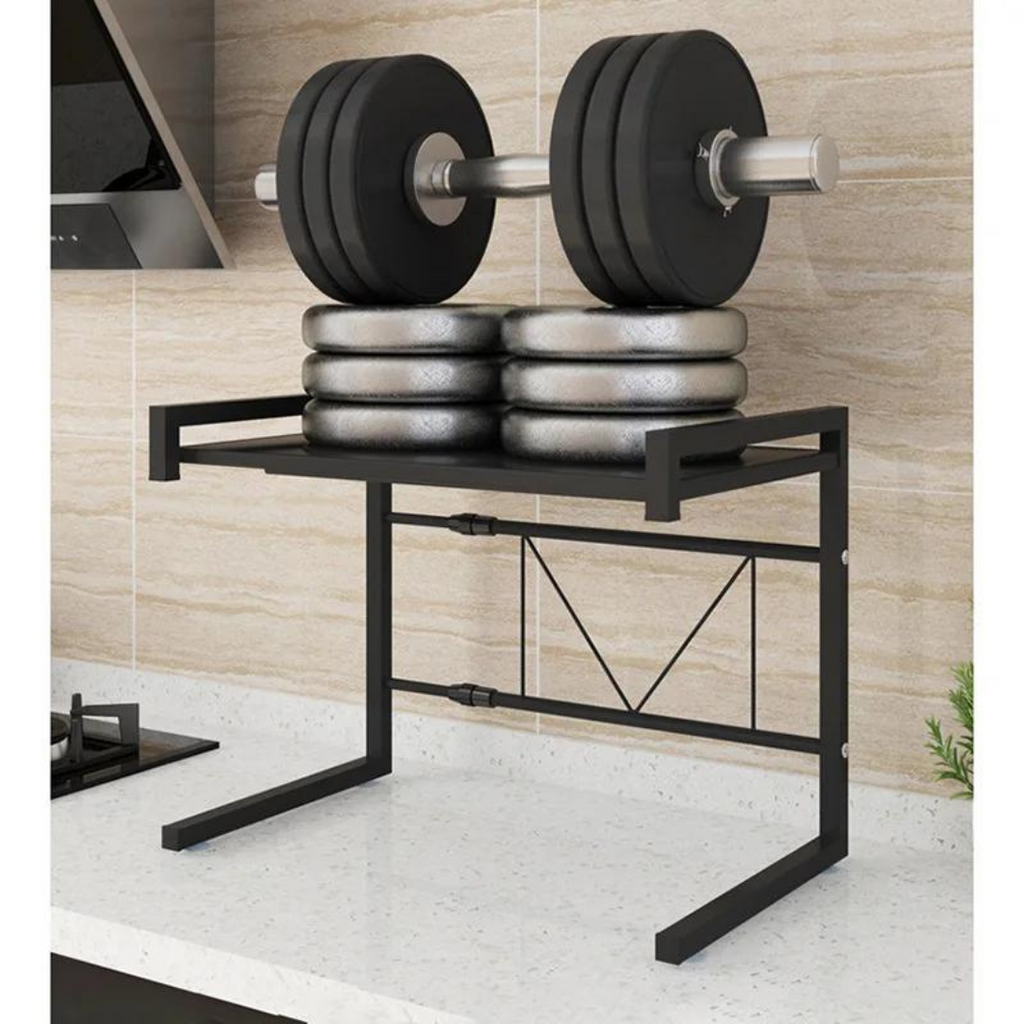 Microwave Oven Rack for Kitchen - Adjustable Microwave Oven Stand