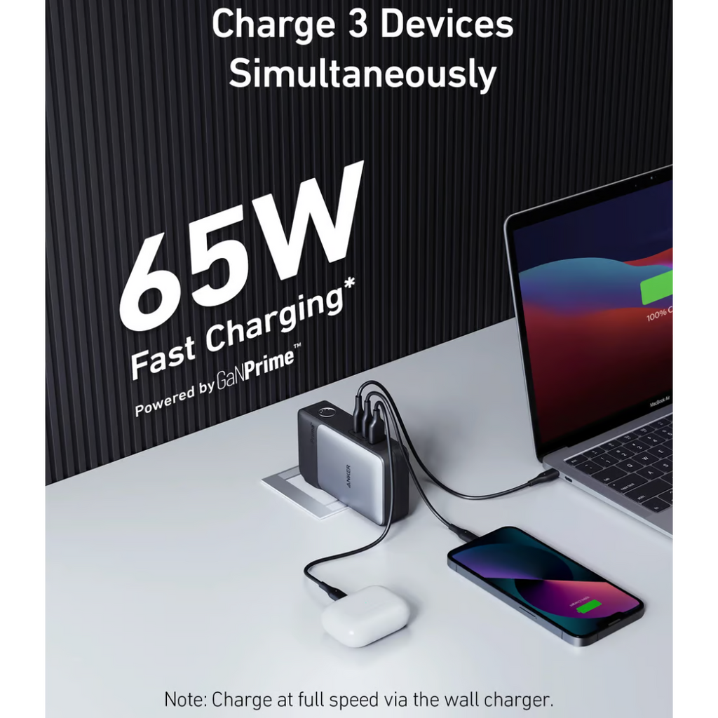 Anker 733 GaNPrime Power Bank - 10000mAh PowerCore 65W Charger