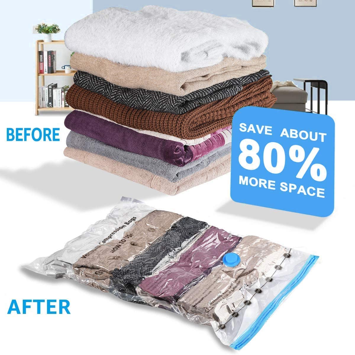 Vacuum Compression Bags for Clothes
