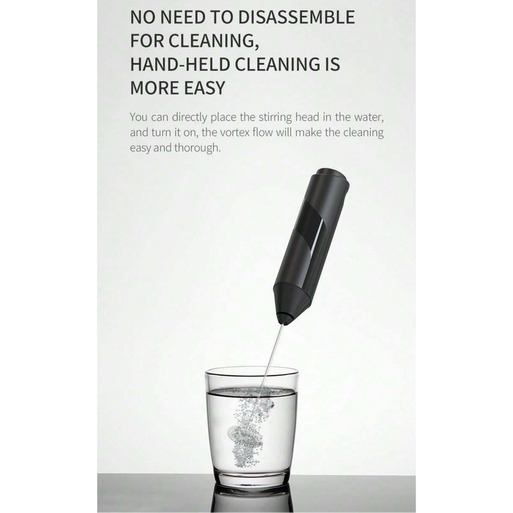 Electric Milk Frother - Handheld Automatic Coffee Stirrer