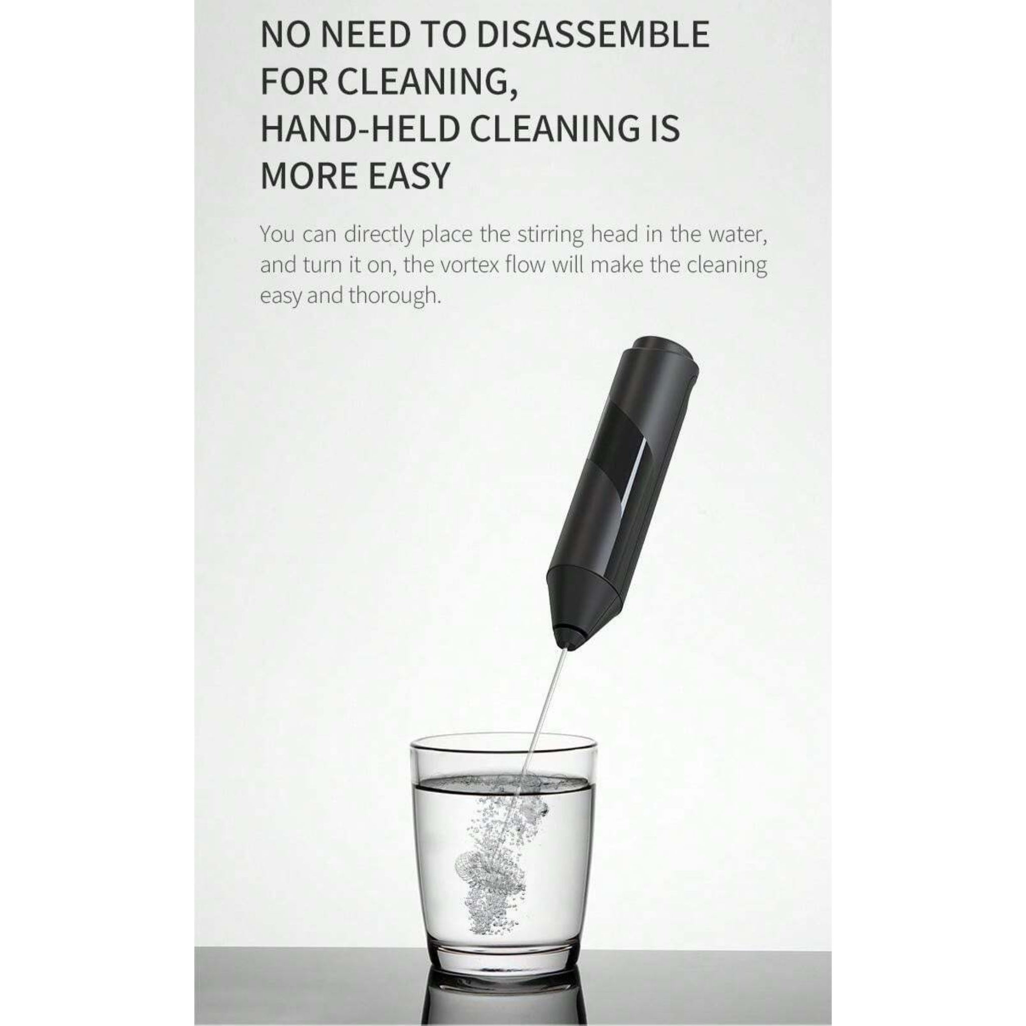 Electric Milk Frother - Handheld Automatic Coffee Stirrer