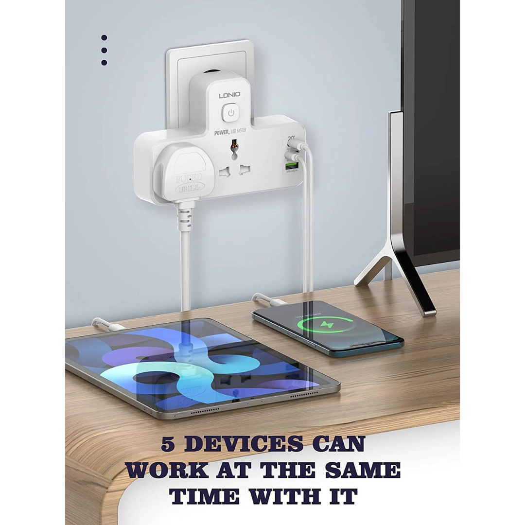LDNIO SC2311 - Fast Charging Power Socket Strip
