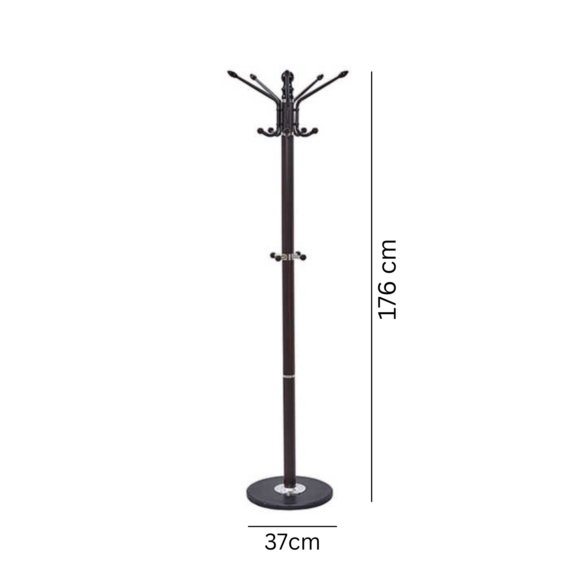 Cloth Hanger with Marble Base