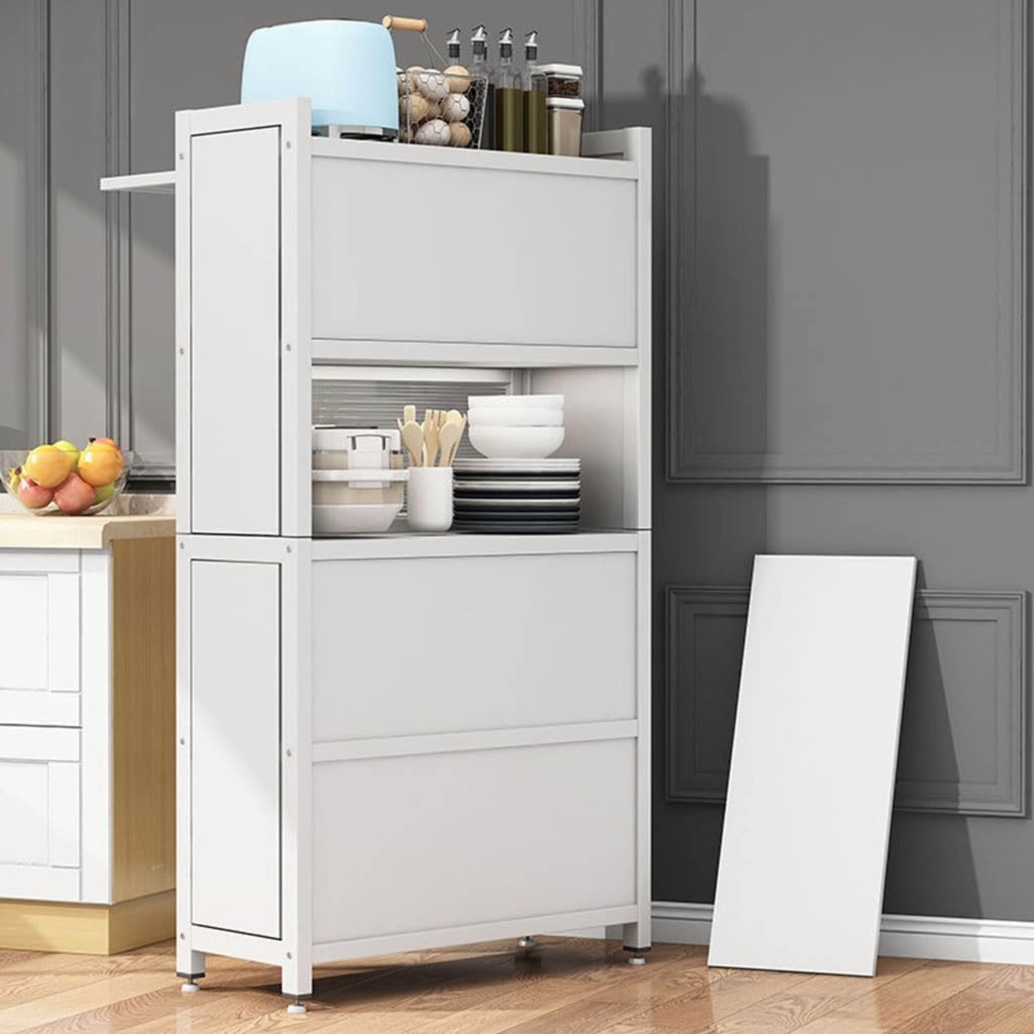 Kitchen Pantry Storage Cabinet Cupboard
