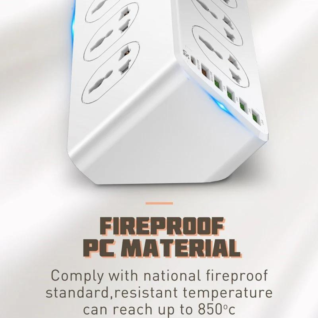 Extension Cable - LDNIO Power Strip SC10610 30W PD Port