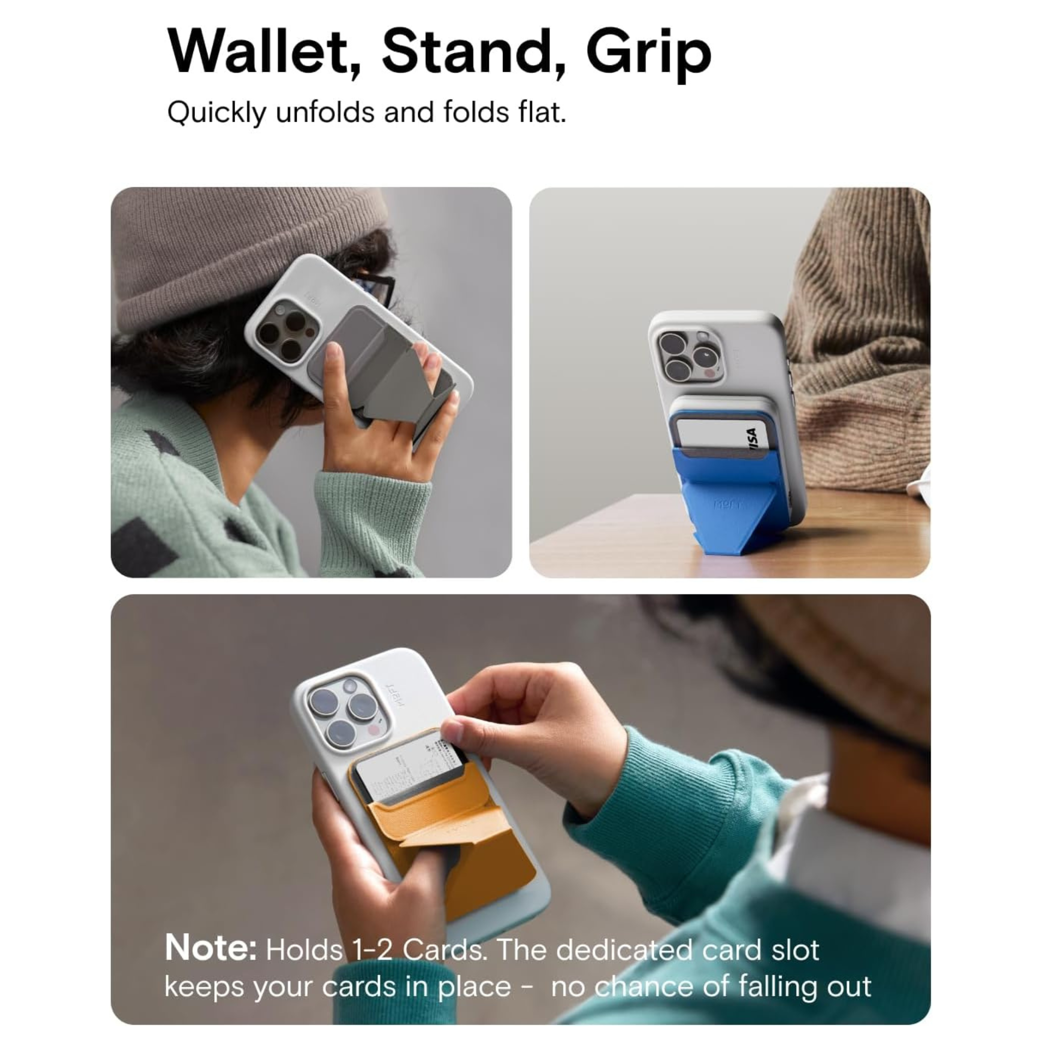 MOFT Adhesive Phone Stand & Wallet