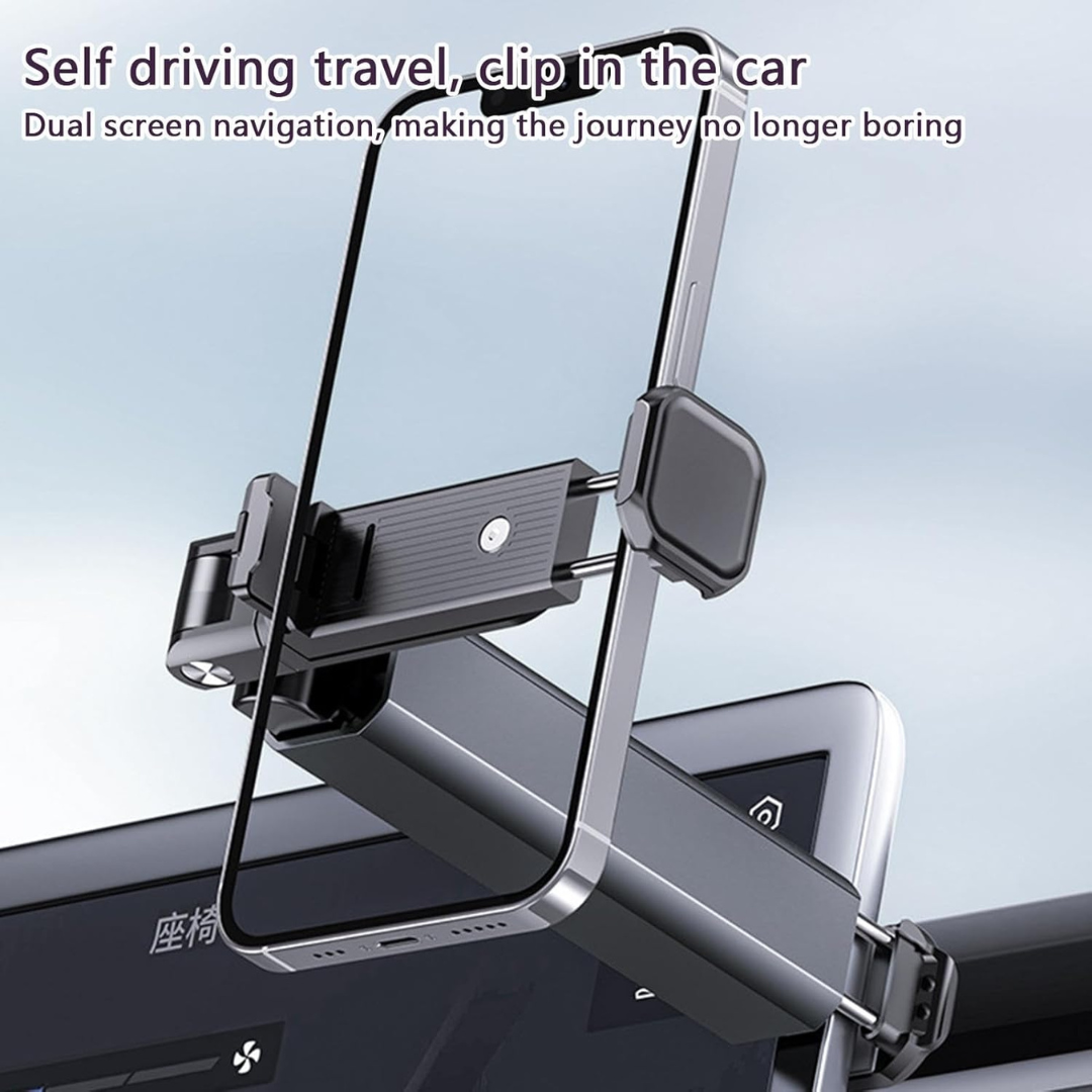 360 Rotation Foldable Desk Phone Mount - Best Mobile Holder for Travelers