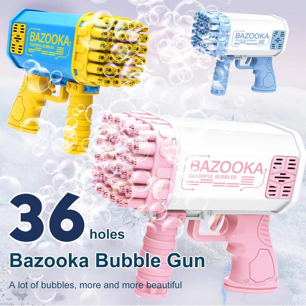 Bazooka Bubble Gun Toy for Kids