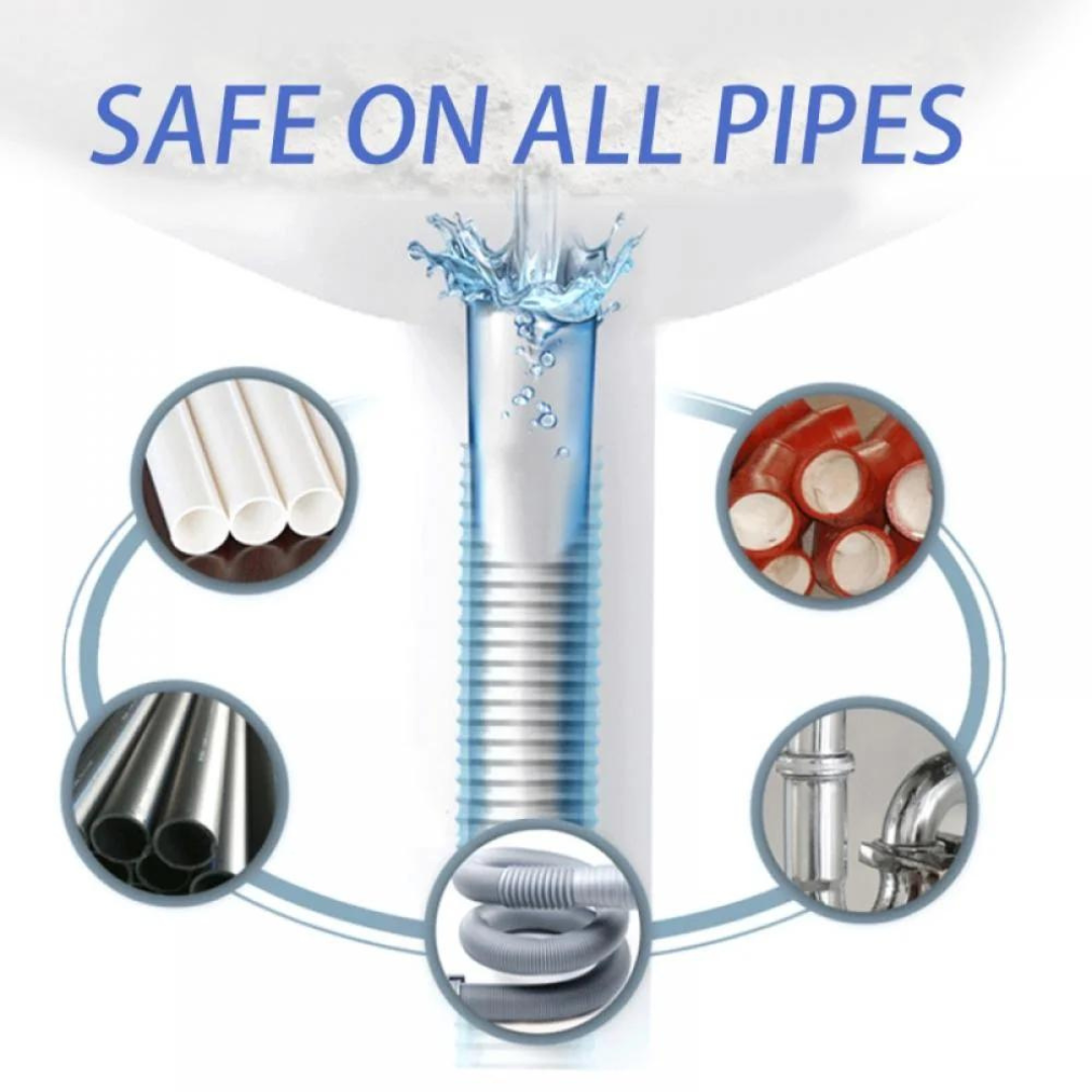 Sink and Drain Cleaner - High Efficiency Clog Remover for Drainage Path
