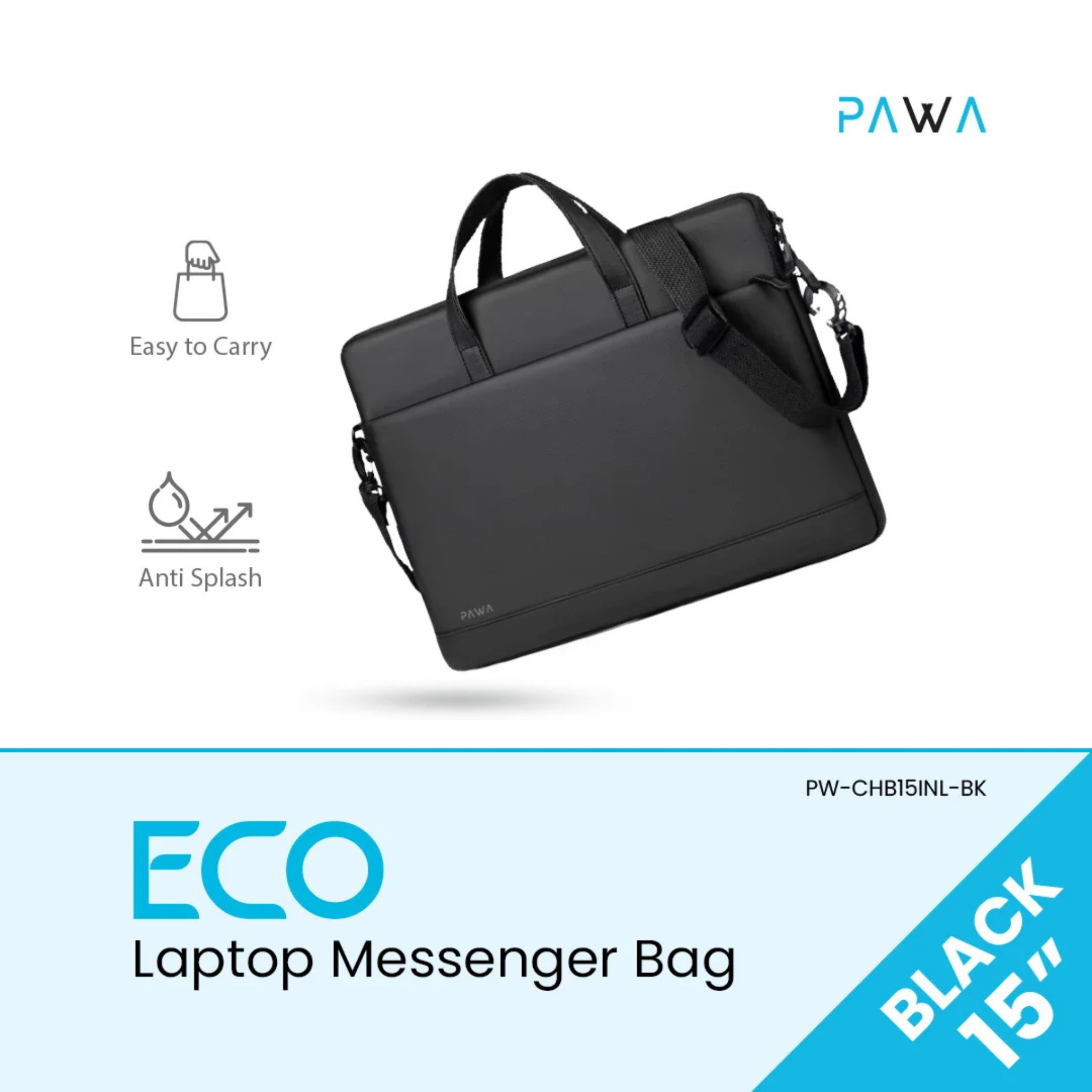 Pawa ECO Laptop Messenger Bag
